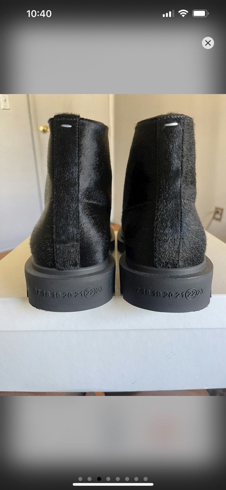 Maison Margiela Maison Margiela Calf hair boots Size US 11 / EU 44 - 5 Thumbnail