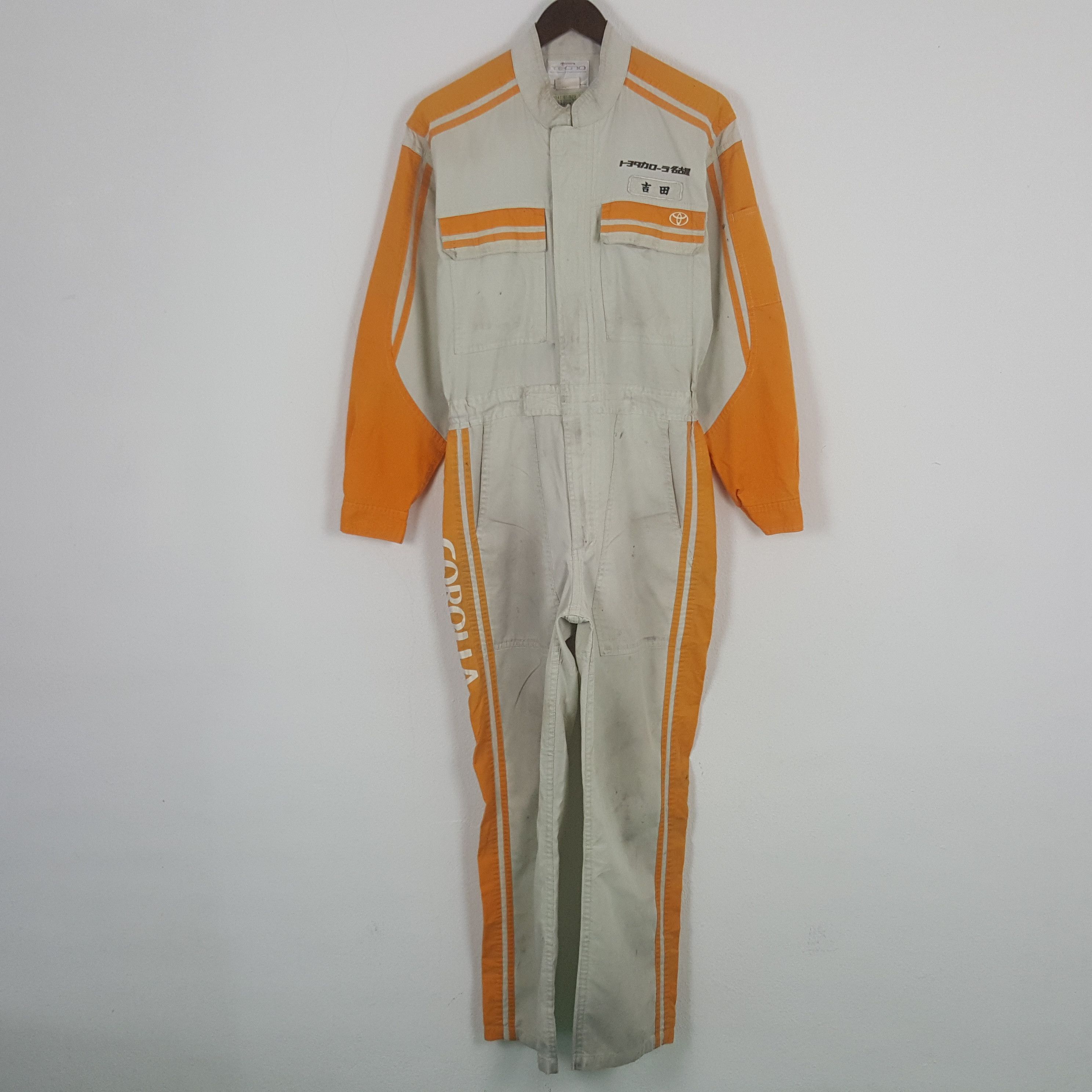 Sports Specialties Vintage Corrola Tecno by Toyota Coverall Jumpsuit Jacket Size US S / EU 44-46 / 1 - 4 Thumbnail