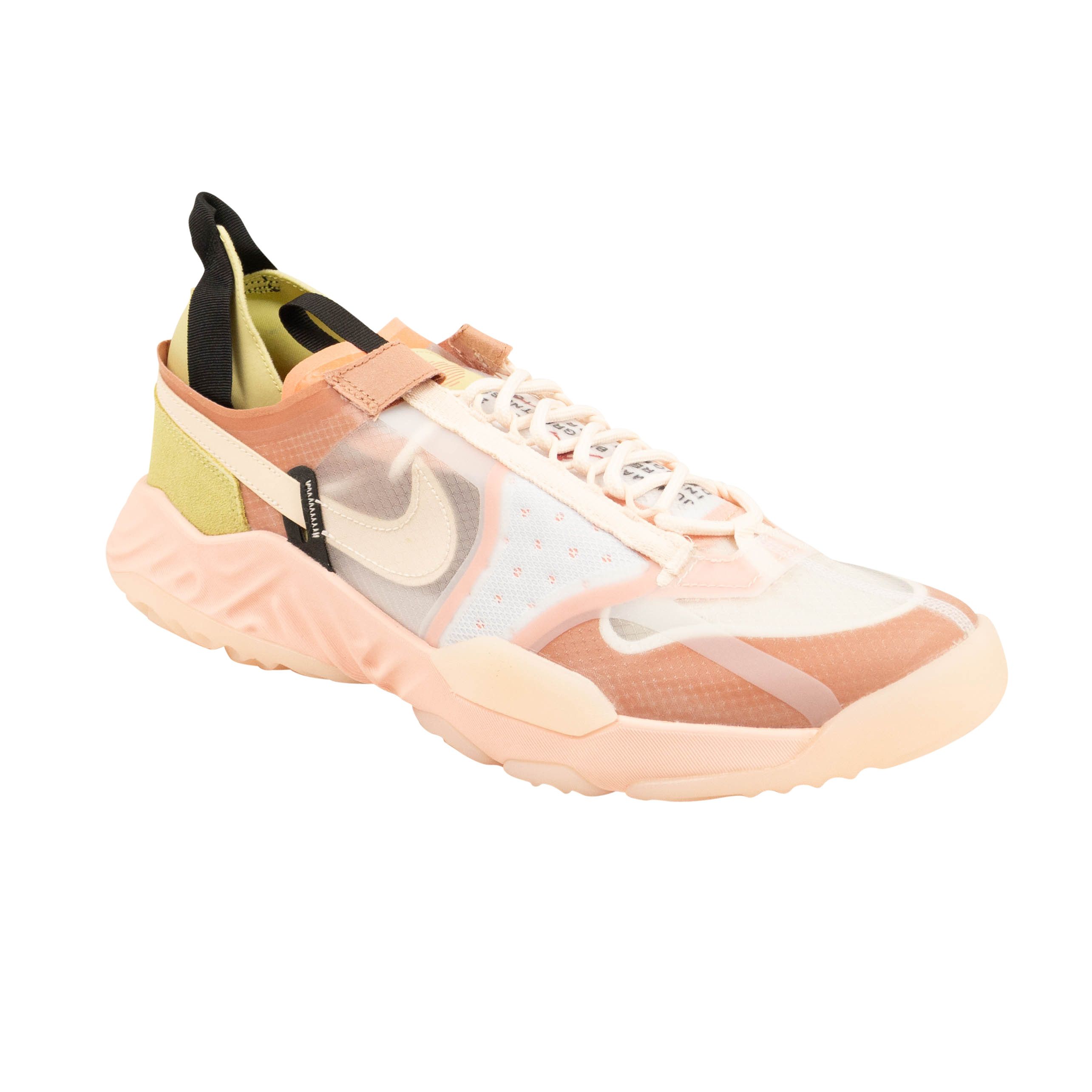 image of Nib Jordan White & Guava Delta Breathe Sneakers 9.5/42.5, Men's