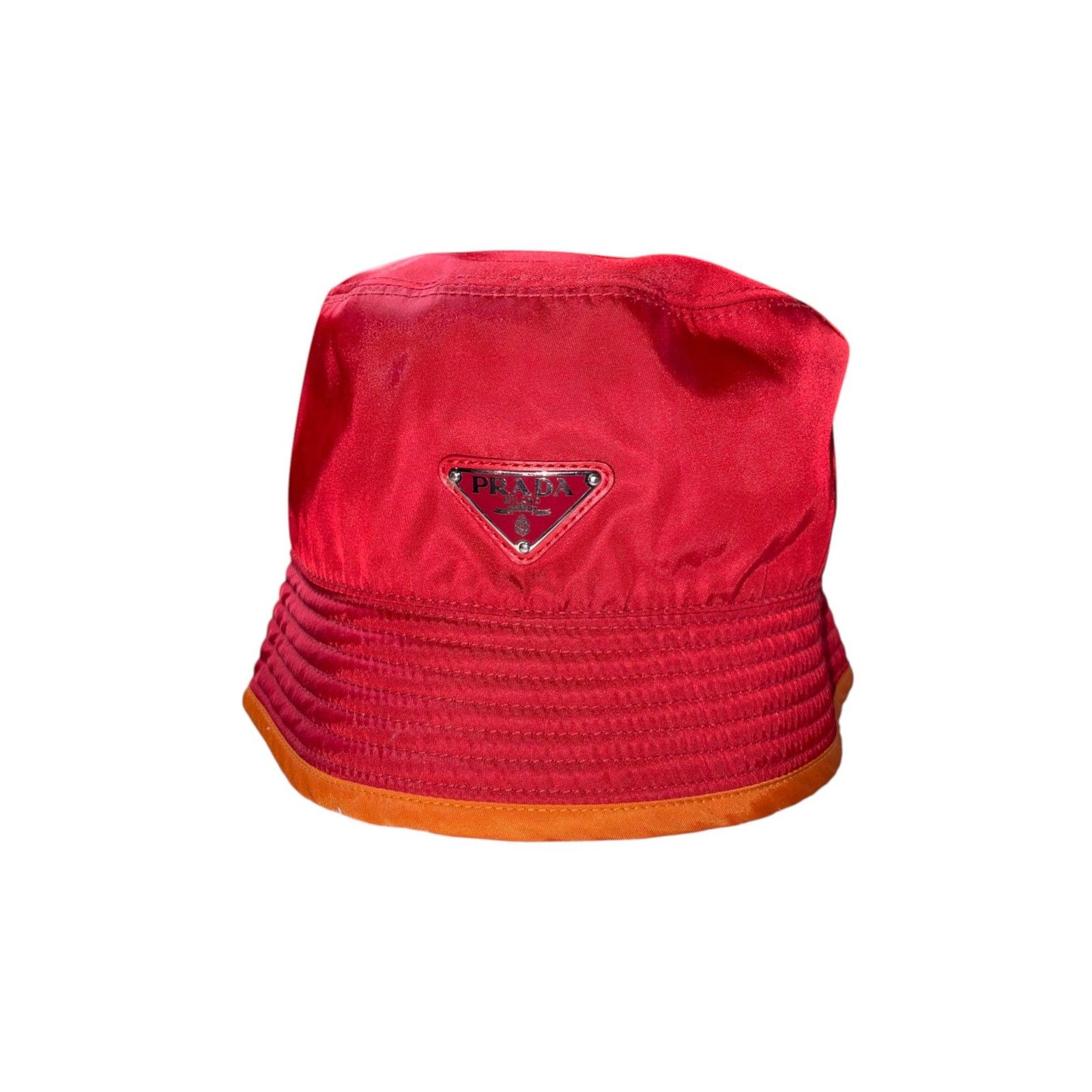 Prada Prada Red & Orange Bucket Size ONE SIZE - 1 Thumbnail
