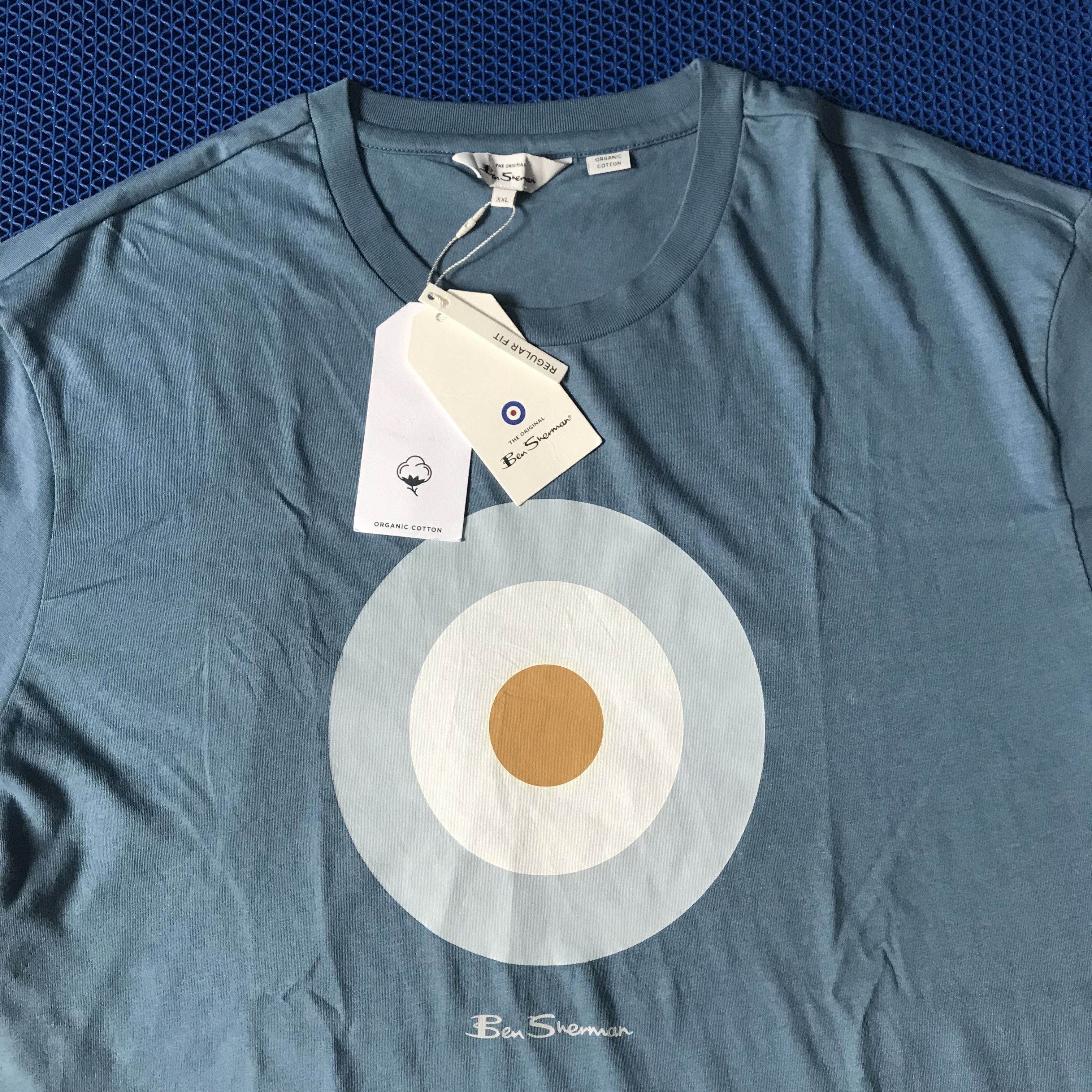 Ben Sherman × Hysteric Glamour Ben Sherman mods Target Blue Shadow T-Shirt new XXL Size US XXL / EU 58 / 5 - 3 Thumbnail