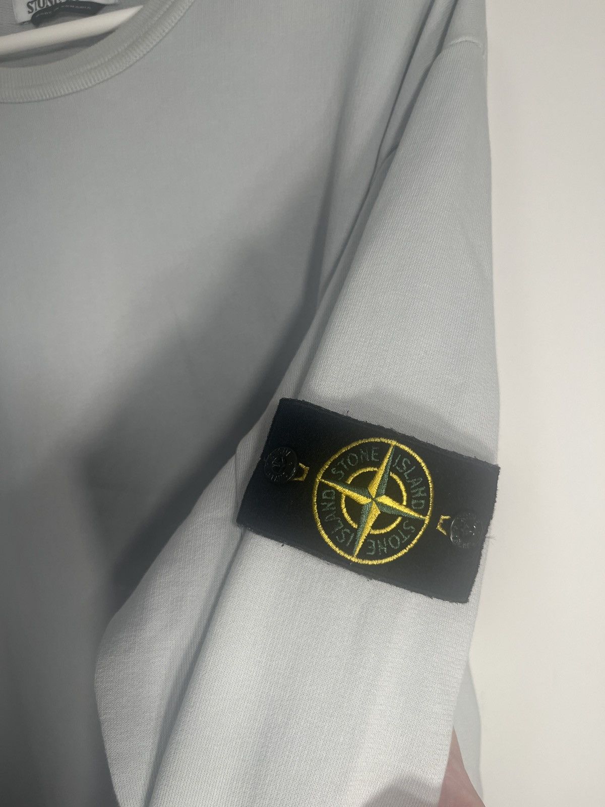 Stone Island Stone island baby blue crew neck long sleeves Size US XXL / EU 58 / 5 - 3 Thumbnail