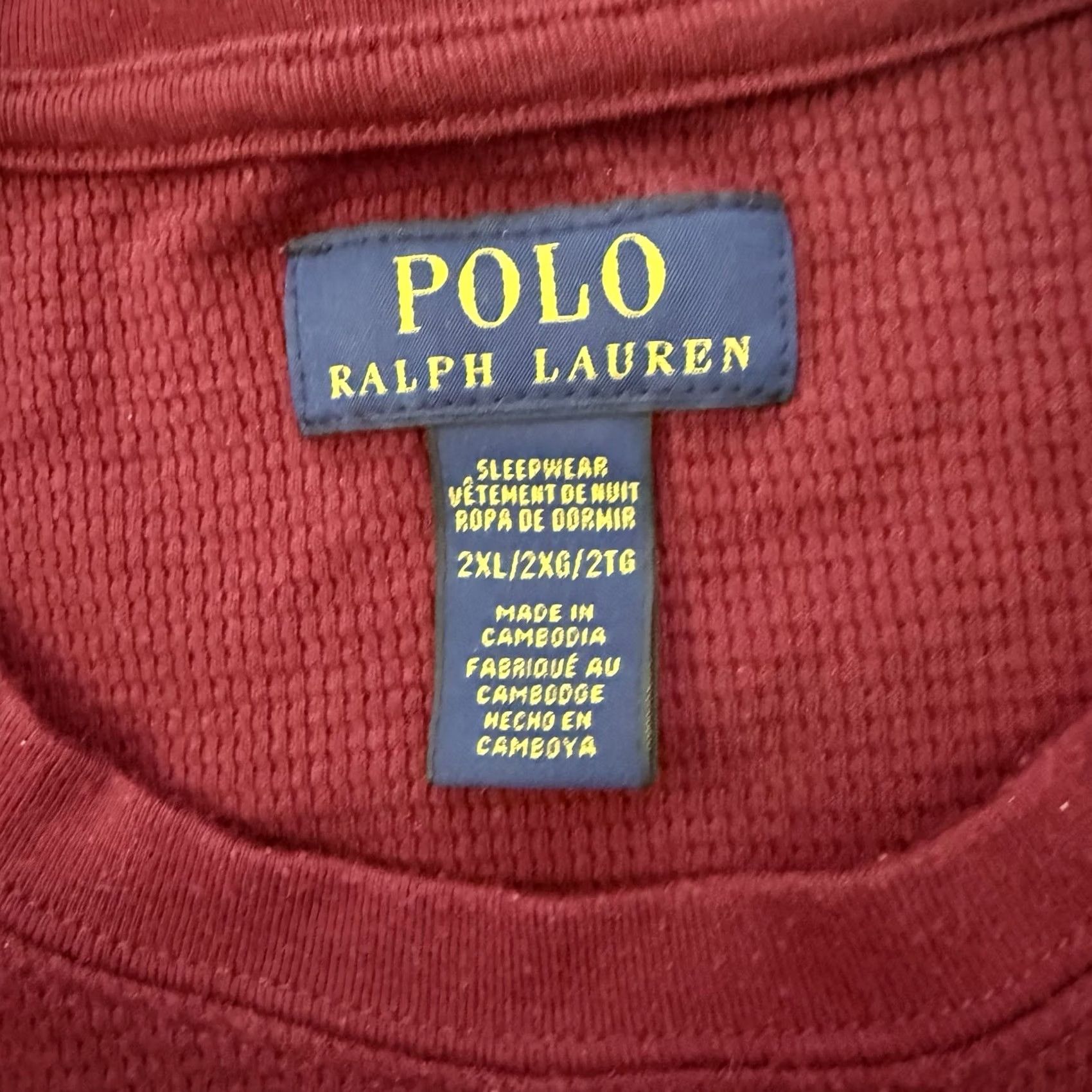 Polo Ralph Lauren VINTAGE? No. Size US XXL / EU 58 / 5 - 2 Thumbnail