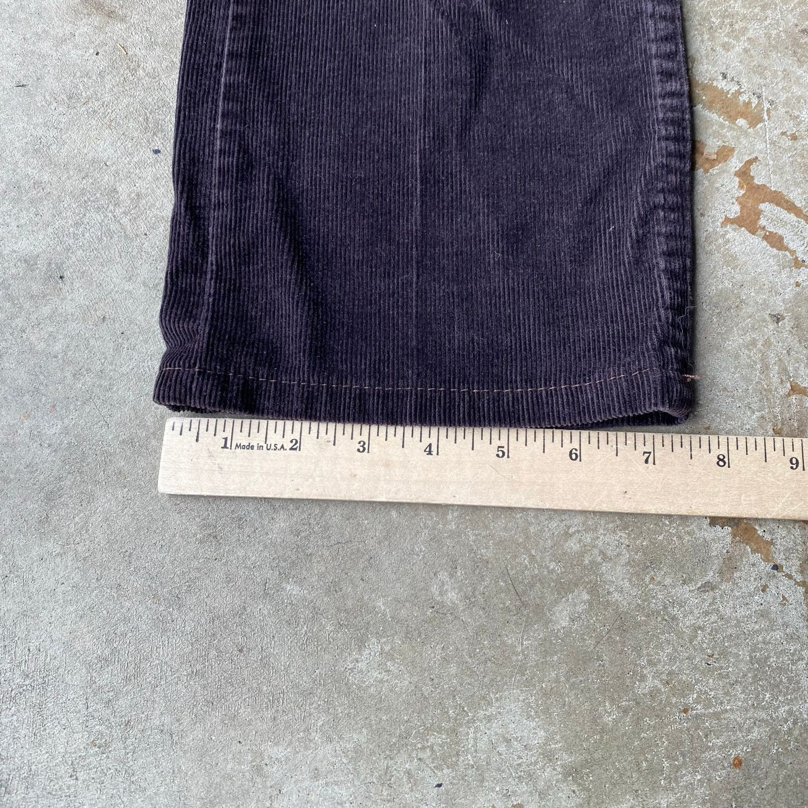 Vintage VINTAGE BROWN LEVIS WHITE TAB CORDUROY PANTS 70S 33X30 Size US 33 - 7 Thumbnail