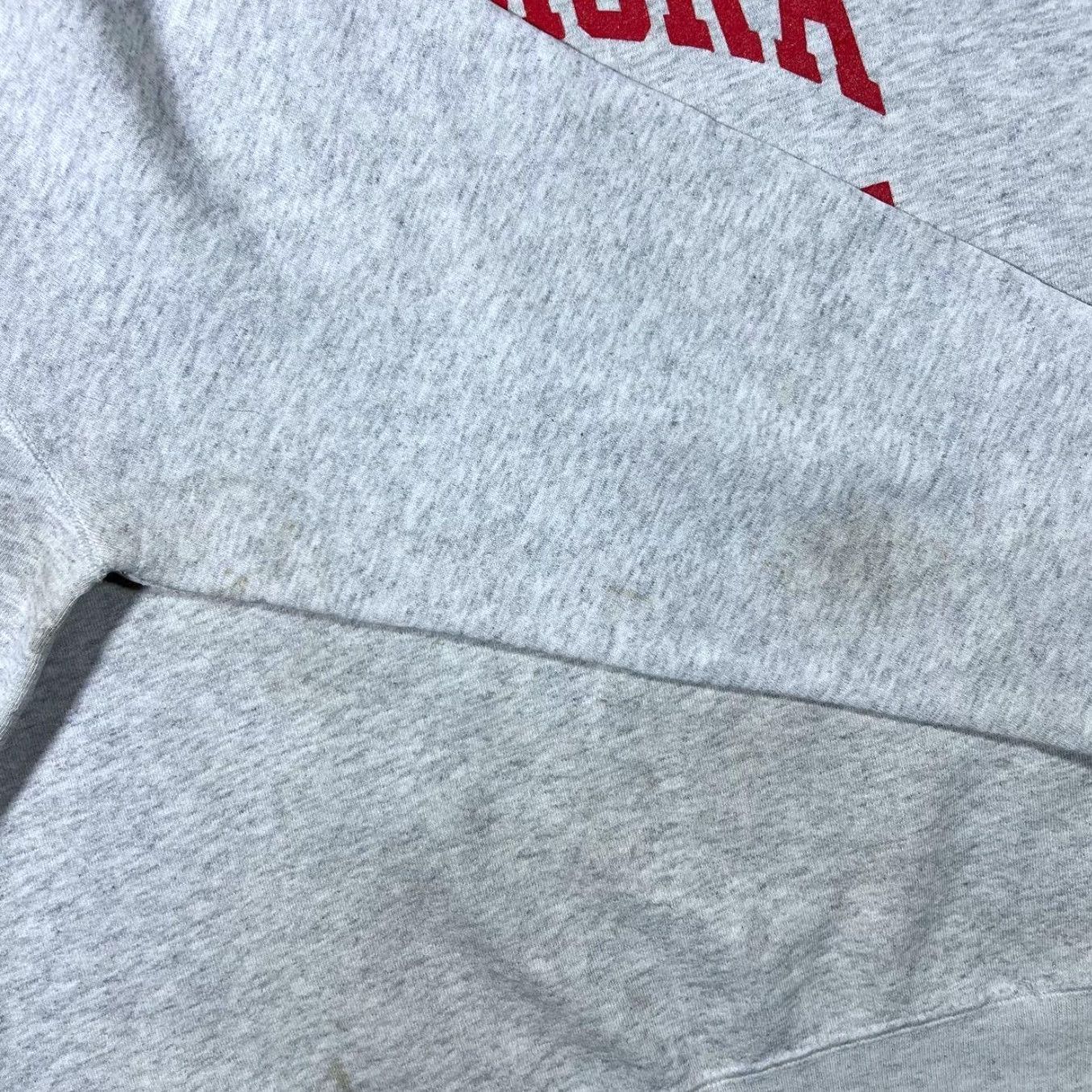 Lee VINTAGE Lee Metamora Athletic Dept Grey Distressed Sweatshirt Women's XXL Pullover Sweatshirt USA Made Distressed Grey Lee Sweatshirt Womens XXL 90s Size XXL / US 16-18 / IT 52-54 - 7 Thumbnail