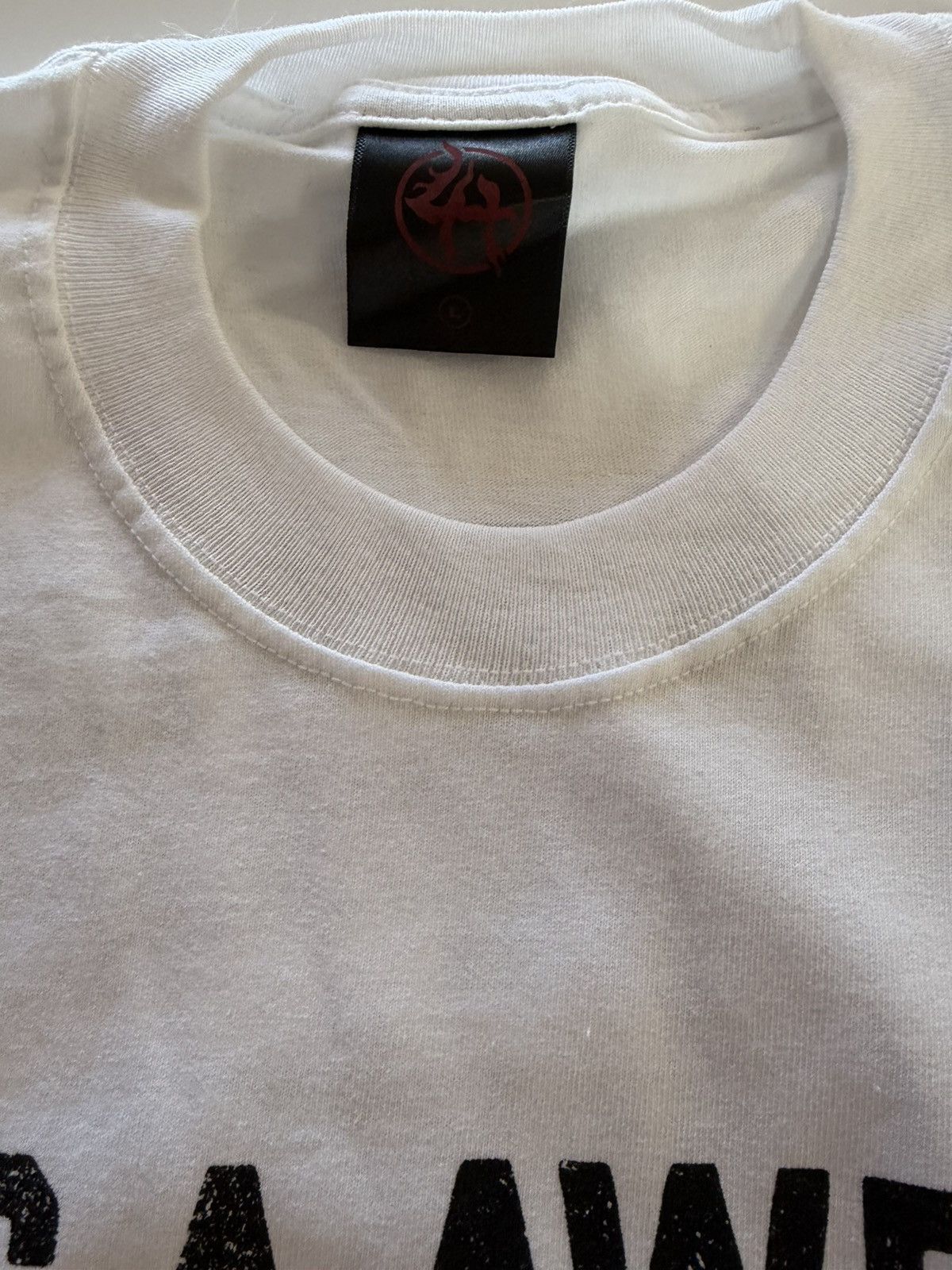 Awful Lot of Cough Syrup Lost Hills x Cough Syrup Spell Out Tee White Size US L / EU 52-54 / 3 - 5 Thumbnail