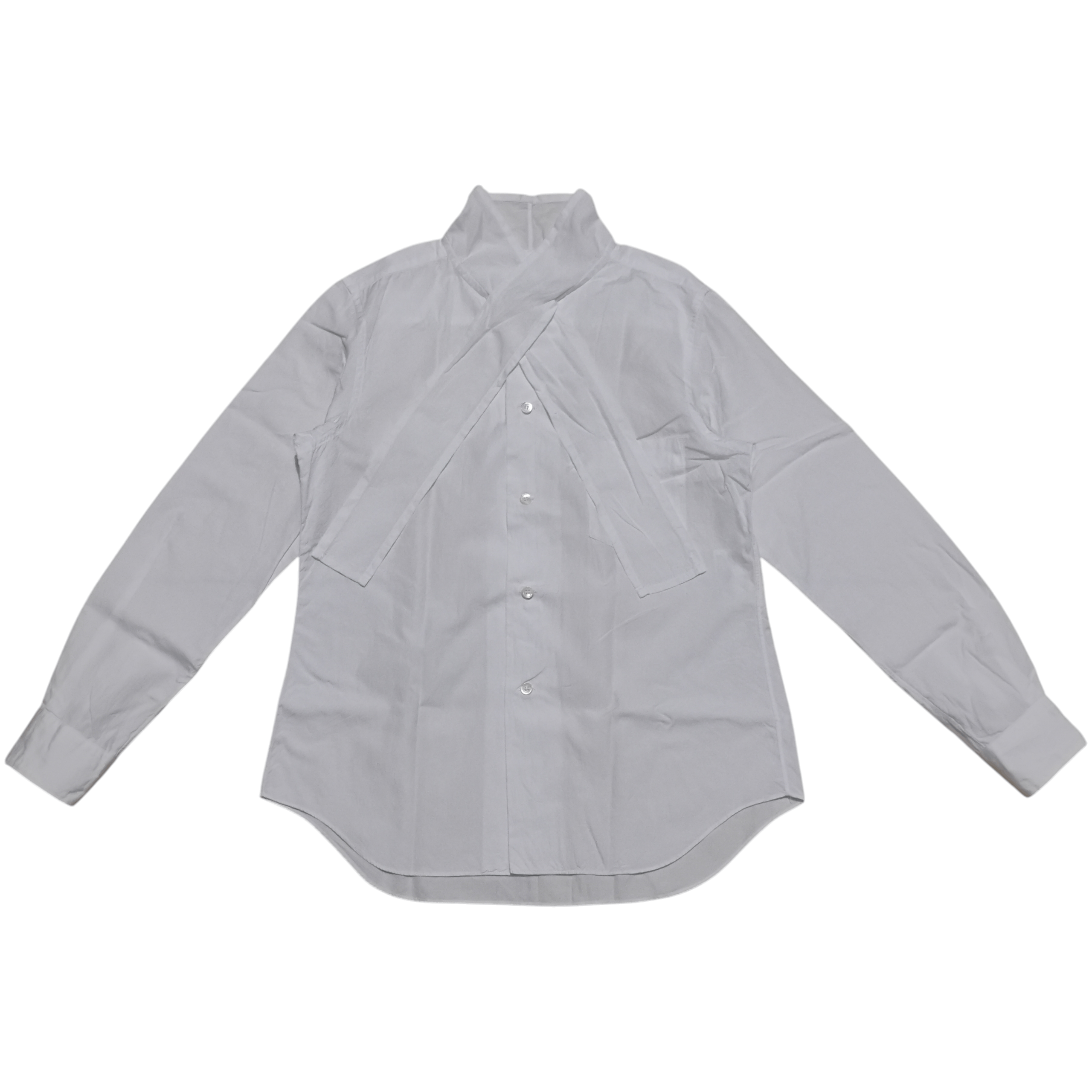 Comme des Garcons Comme Des Garcons Unique Collar Design Shirts Size US S / EU 44-46 / 1 - 1 Thumbnail