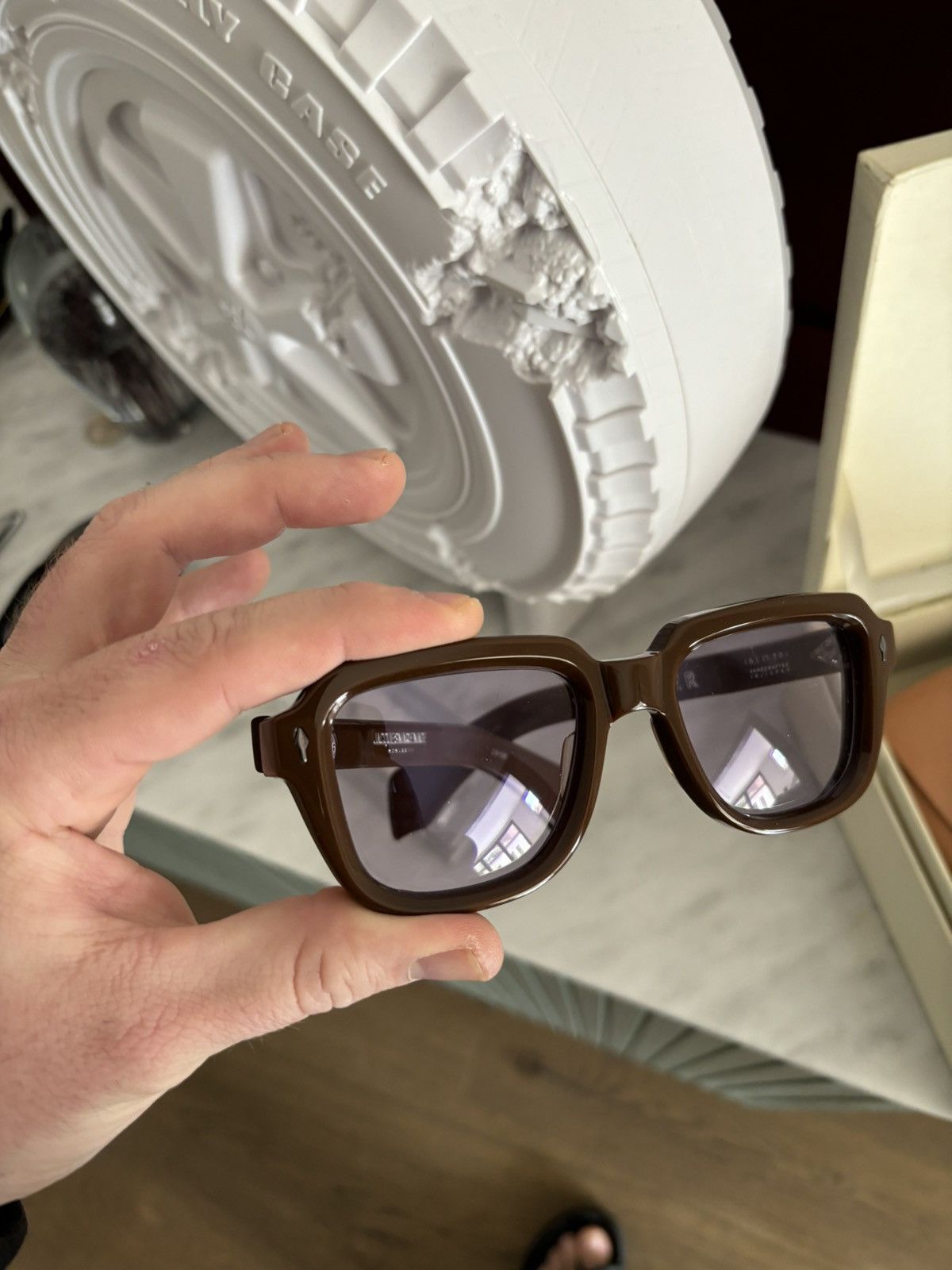 image of Jacques Marie Mage Taos Hopper in Brown, Men's