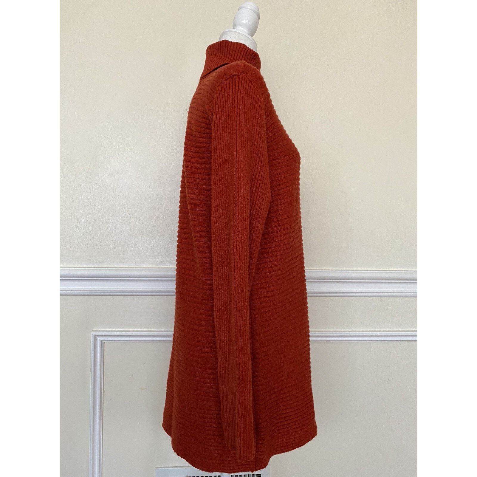 & Other Stories Turtleneck Tunic Sweater L A003014 Size L / US 10 / IT 46 - 2 Thumbnail