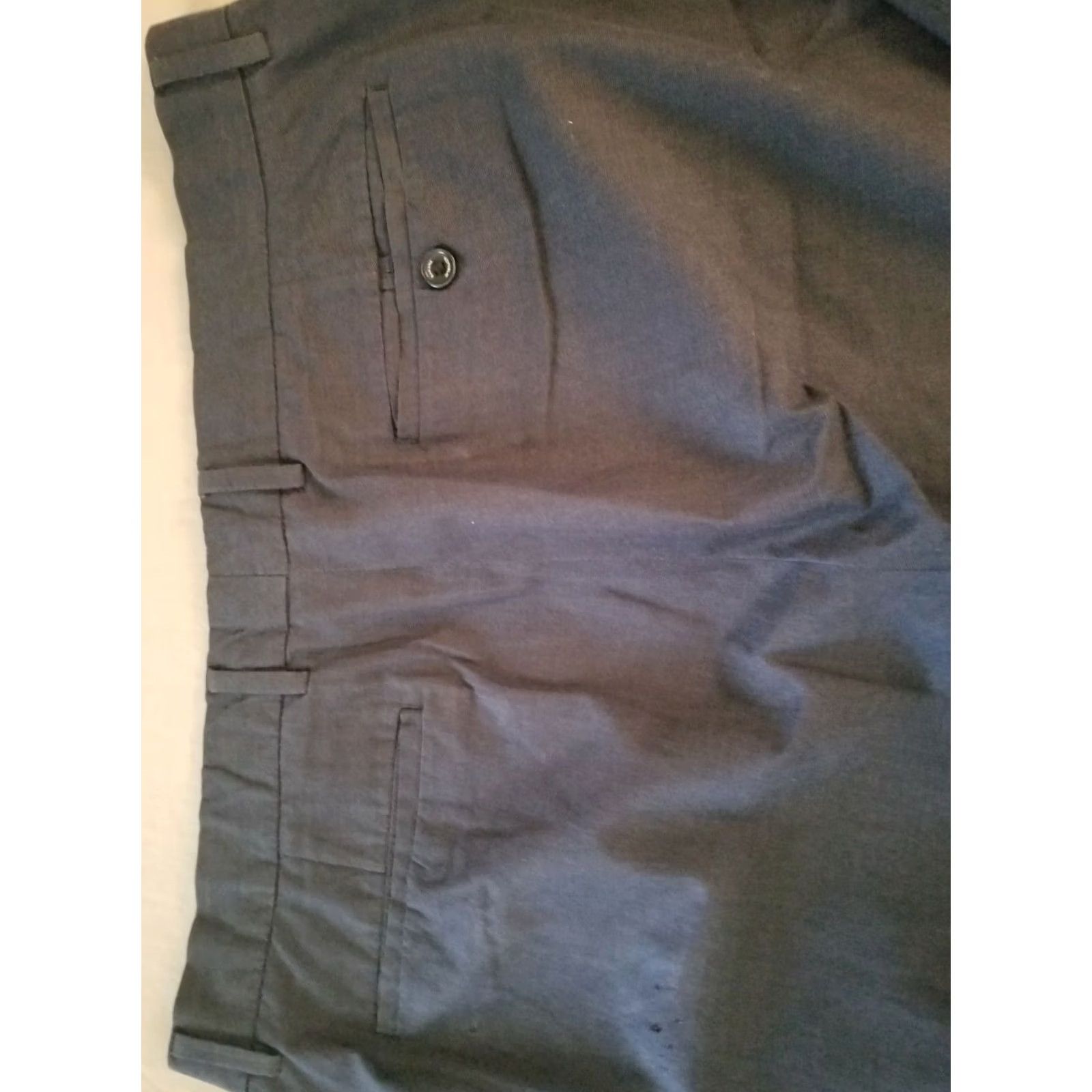 Banana Republic Mens Banana Republic Gray Cotton Dress Pants Chino Trouser 36x30 Size US 36 / EU 52 - 2 Thumbnail