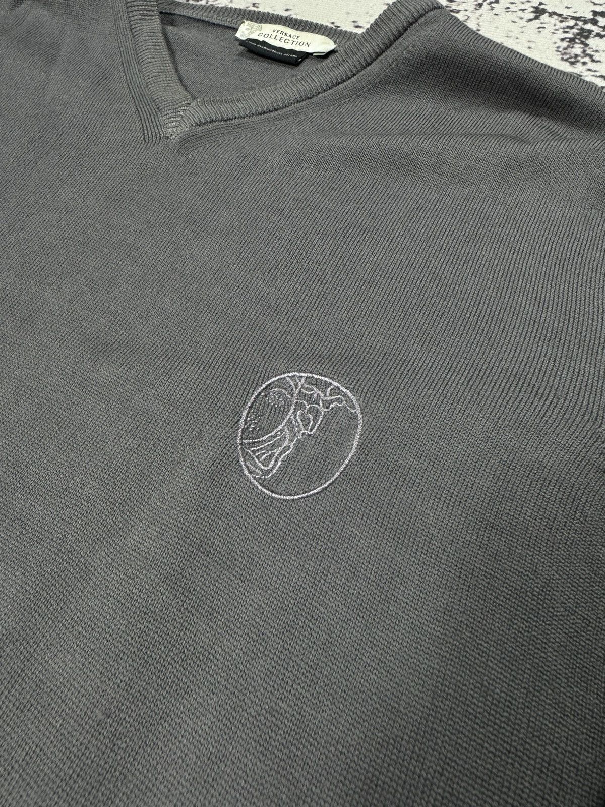 Versace Versace Collection knitwear Sweatshirt Jumper grey S Size US S / EU 44-46 / 1 - 4 Thumbnail