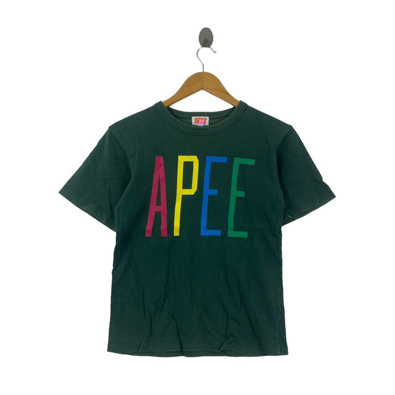 Vintage Vintage BAPE NIGO ERA Apee Bathing Ape Tee Shirt Size S / US 4 / IT 40 - 1 Thumbnail