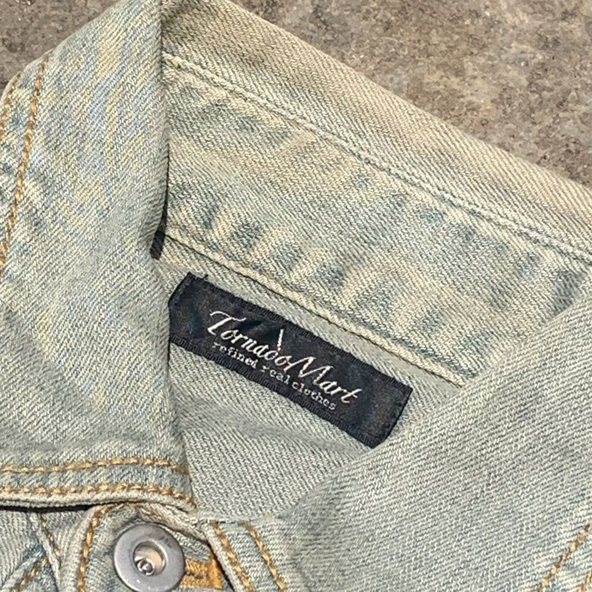 Tornado Mart Tornado Mart denim button up Size M / US 6-8 / IT 42-44 - 9 Thumbnail