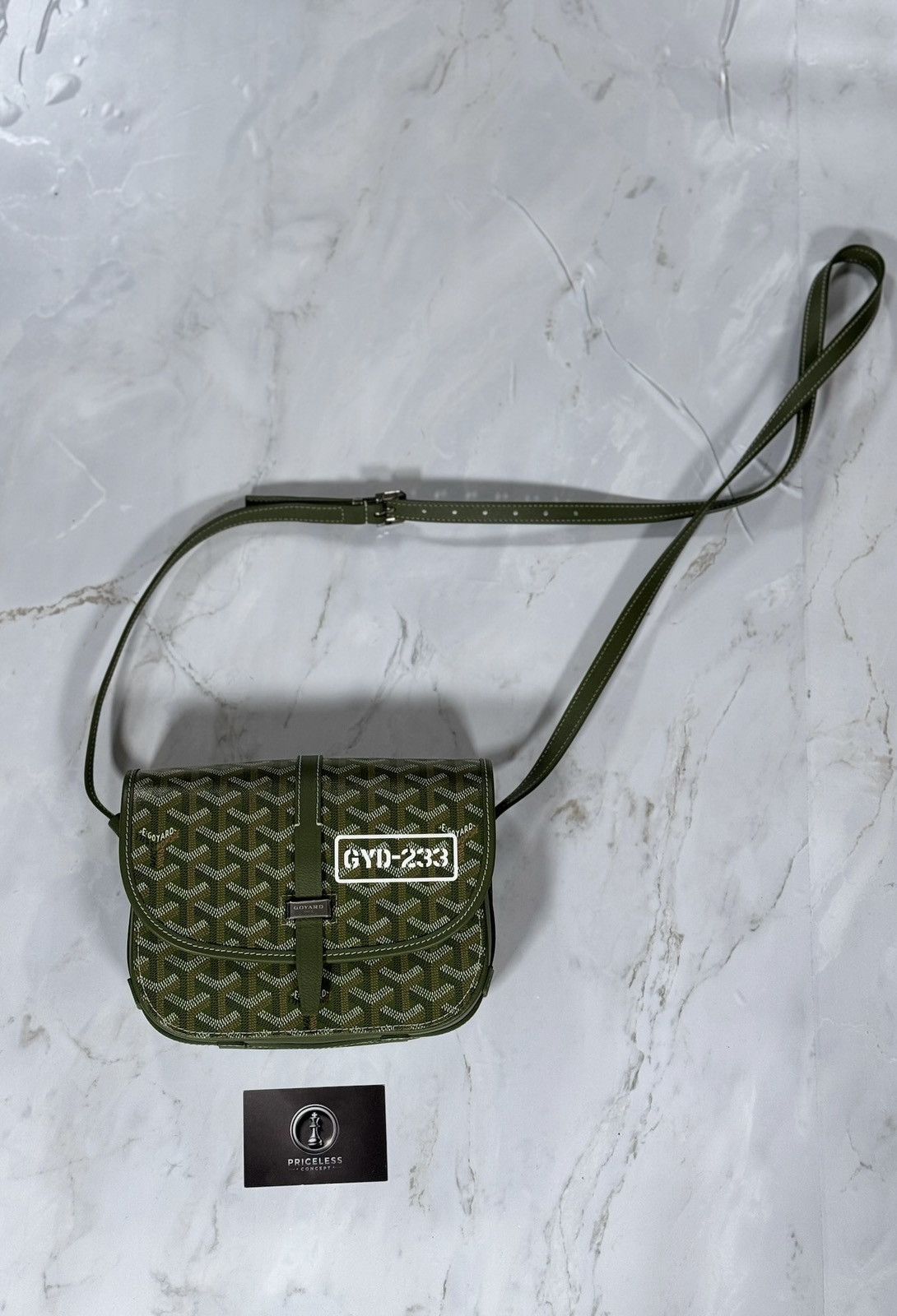 Goyard Goyard limited edition khaki green Belvedere Size ONE SIZE - 8 Thumbnail