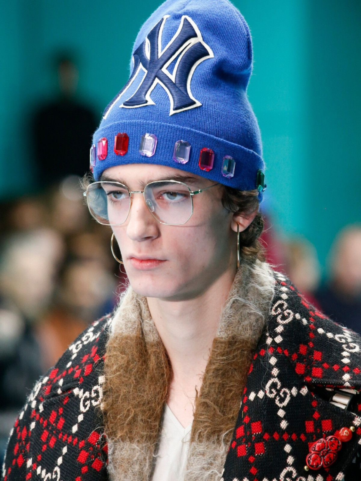 Gucci yankees beanie hotsell