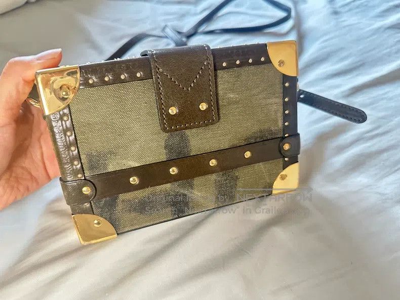 READYMADE Ready Made size os Hard Shell Bag, Made of WWII Military Fa Size ONE SIZE - 2 Thumbnail
