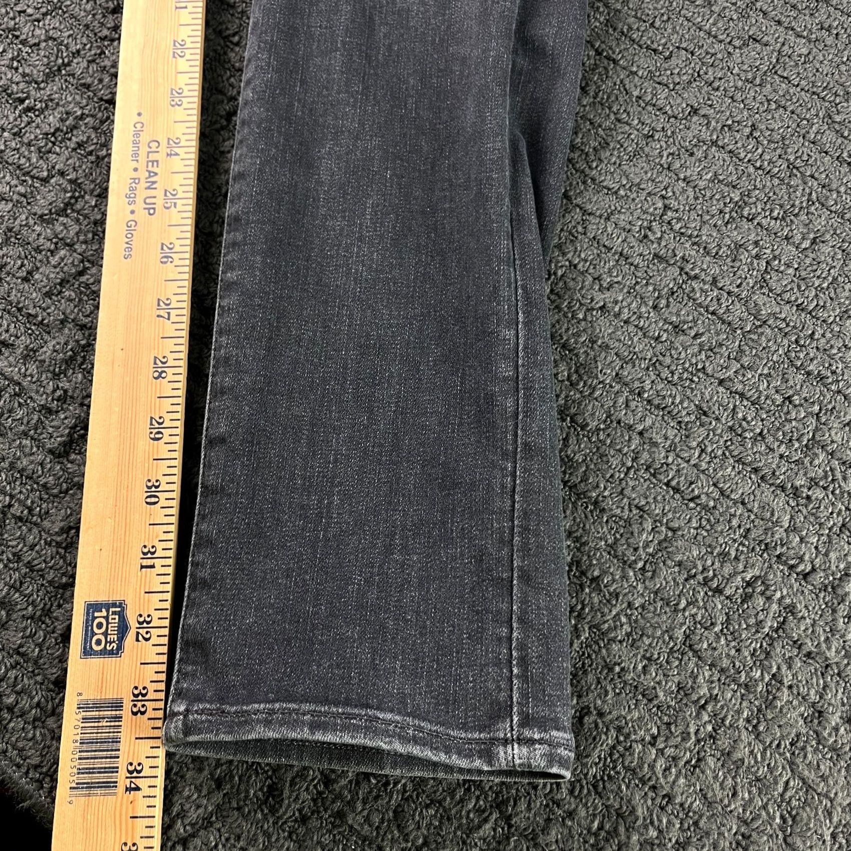 G-Star G-Star Raw Jeans Slim 33x34 Mens Black Denim Stretch Skinny 4101 Lancet Hip Hop Jeans Size US 33 - 7 Thumbnail