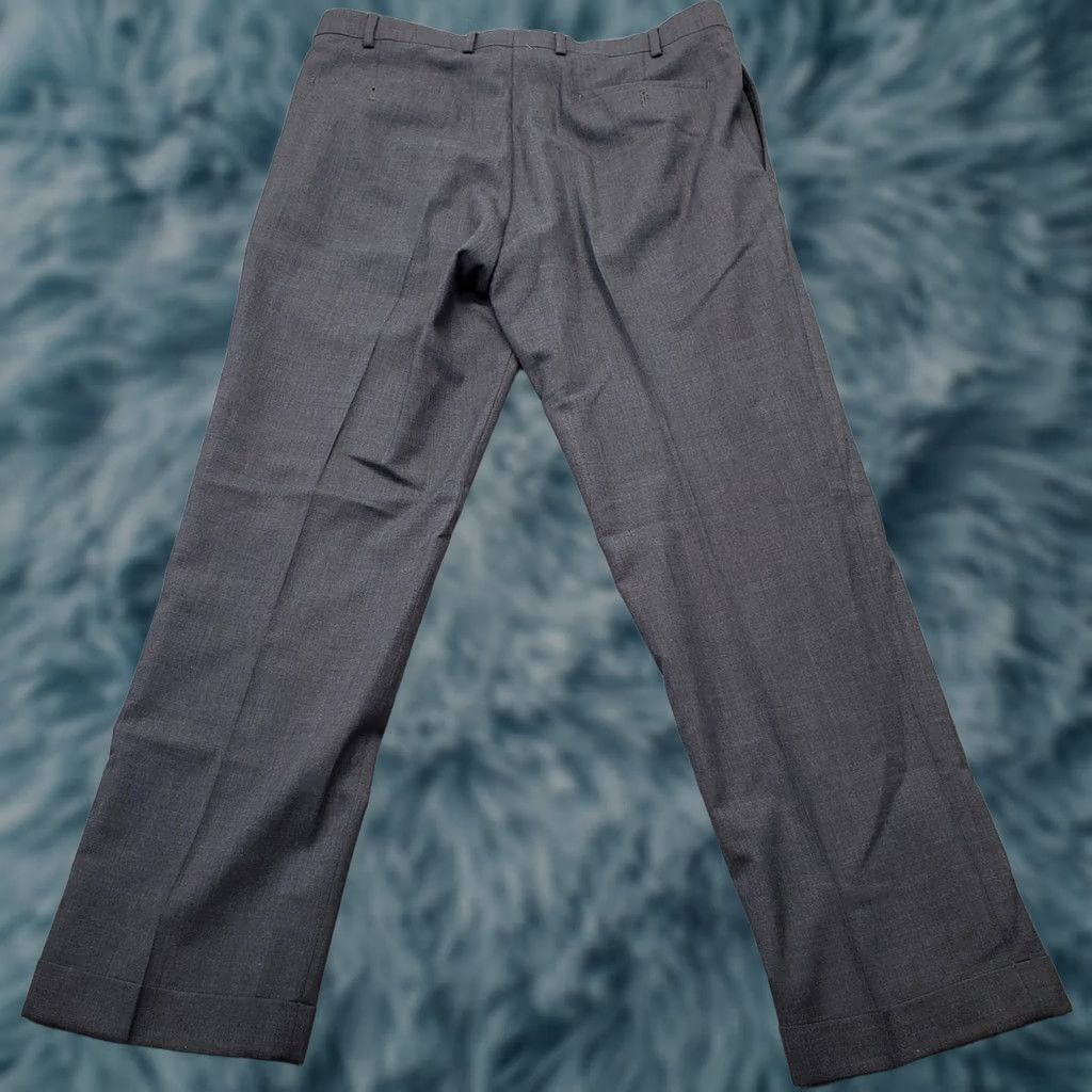 Ralph Lauren Lauren Ralph Lauren Mens Dress Pants 35 Charcoal Gray Regular Inseam 30.5 Formal Total Comfort Size US 35 - 1 Thumbnail