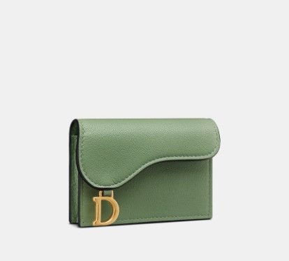 Dior o1w1db11024 Size: OS / Saddle Bloom Card Holder Size ONE SIZE - 1 Thumbnail