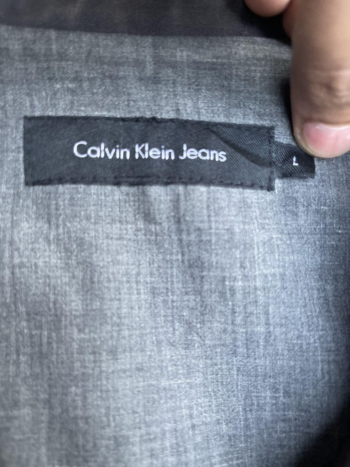 Calvin Klein × Vintage Vintage Calvin Klein Faded Military Utility Jacket Size US M / EU 48-50 / 2 - 3 Thumbnail