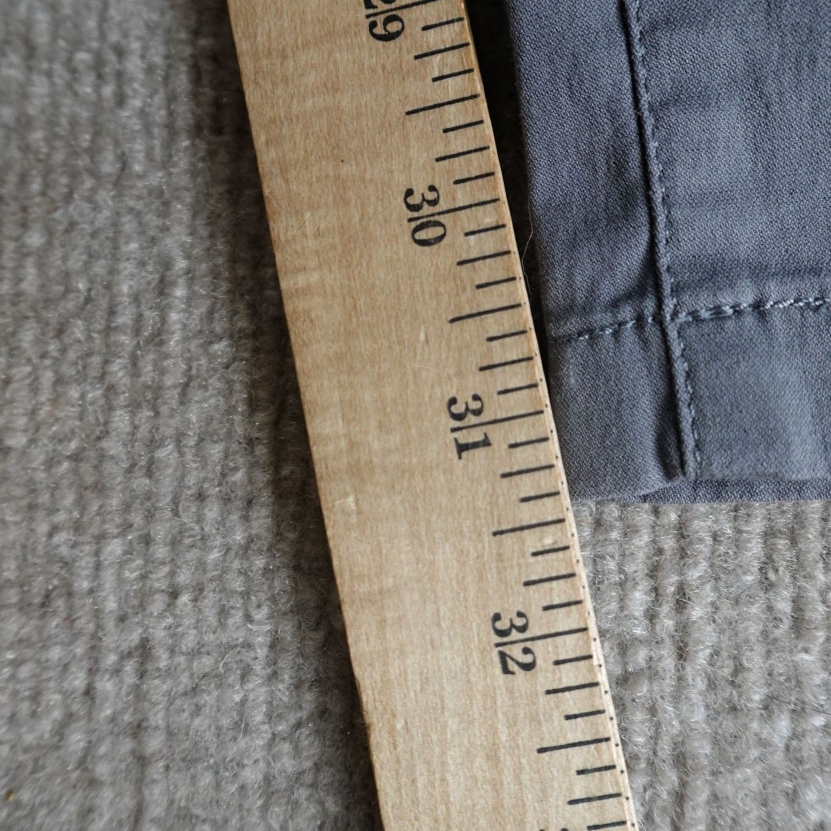 Vintage Birddogs Mens Pants 34 x 31 Gray Chino Cotton Blend Casual Slim Flat Front Regular(Hip) Mens Size US 34 / EU 50 - 6 Thumbnail