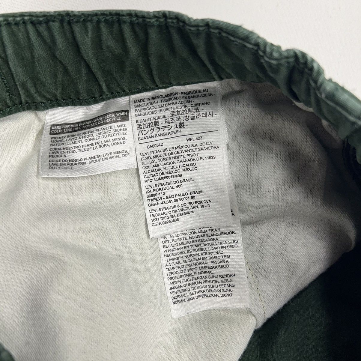 Levi's Levis Pants Green Ripstop Utility Field Baggy Belted Size US 32 / EU 48 - 9 Thumbnail