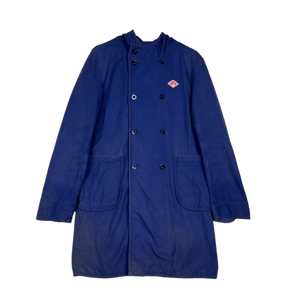 Danton 🔥 DANTON DUCK CANVAS HOODIE LONG JACKET Size US S / EU 44-46 / 1 - 1 Thumbnail