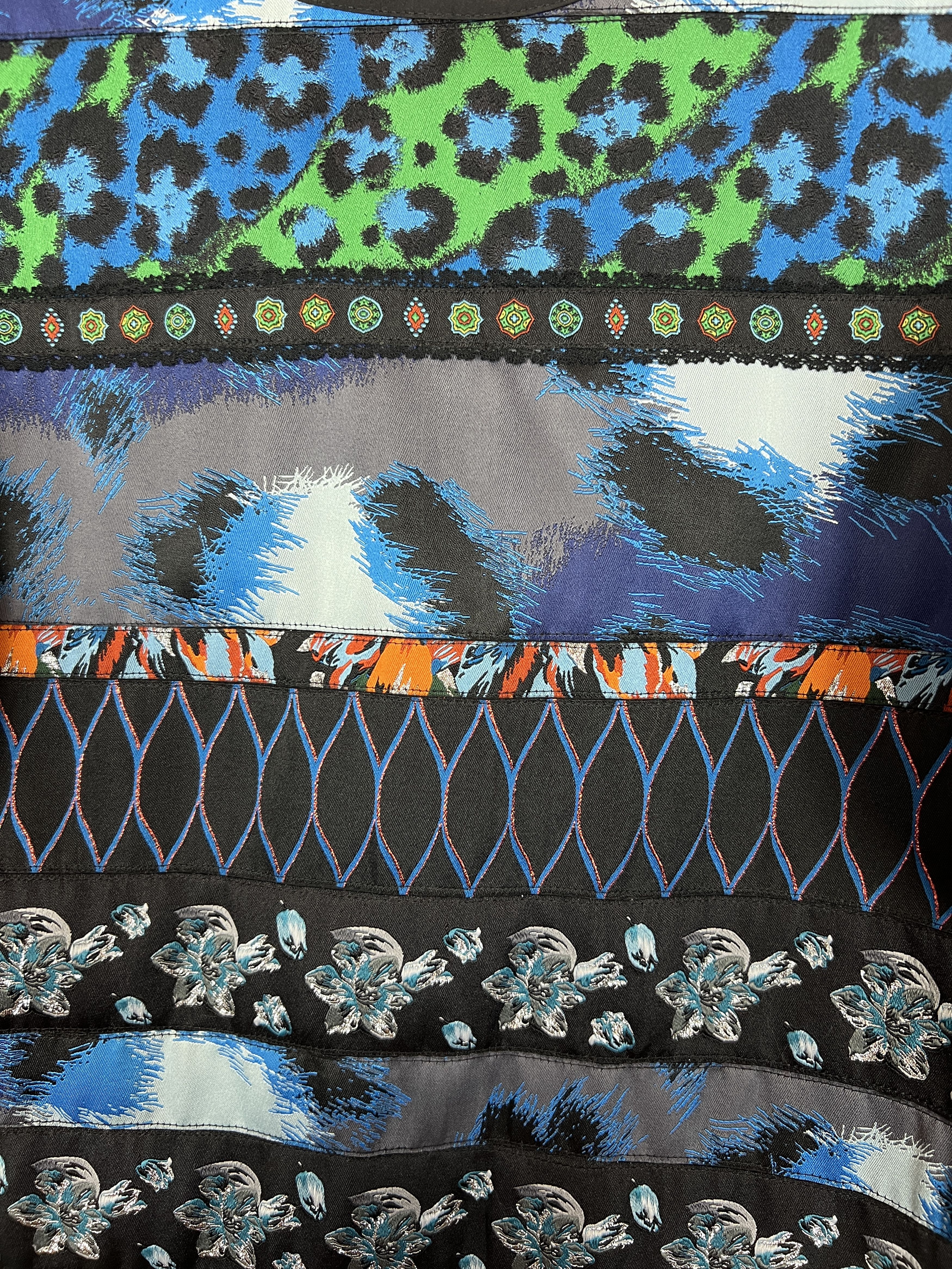 Kenzo Kenzo X H&M Abstract Sleeveless Blouse Top Silk Size M / US 6-8 / IT 42-44 - 4 Thumbnail