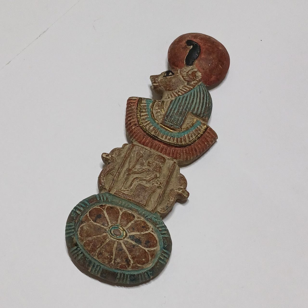Handmade Handcrafted Egyptian figure with intricate patterns Size ONE SIZE - 2 Thumbnail