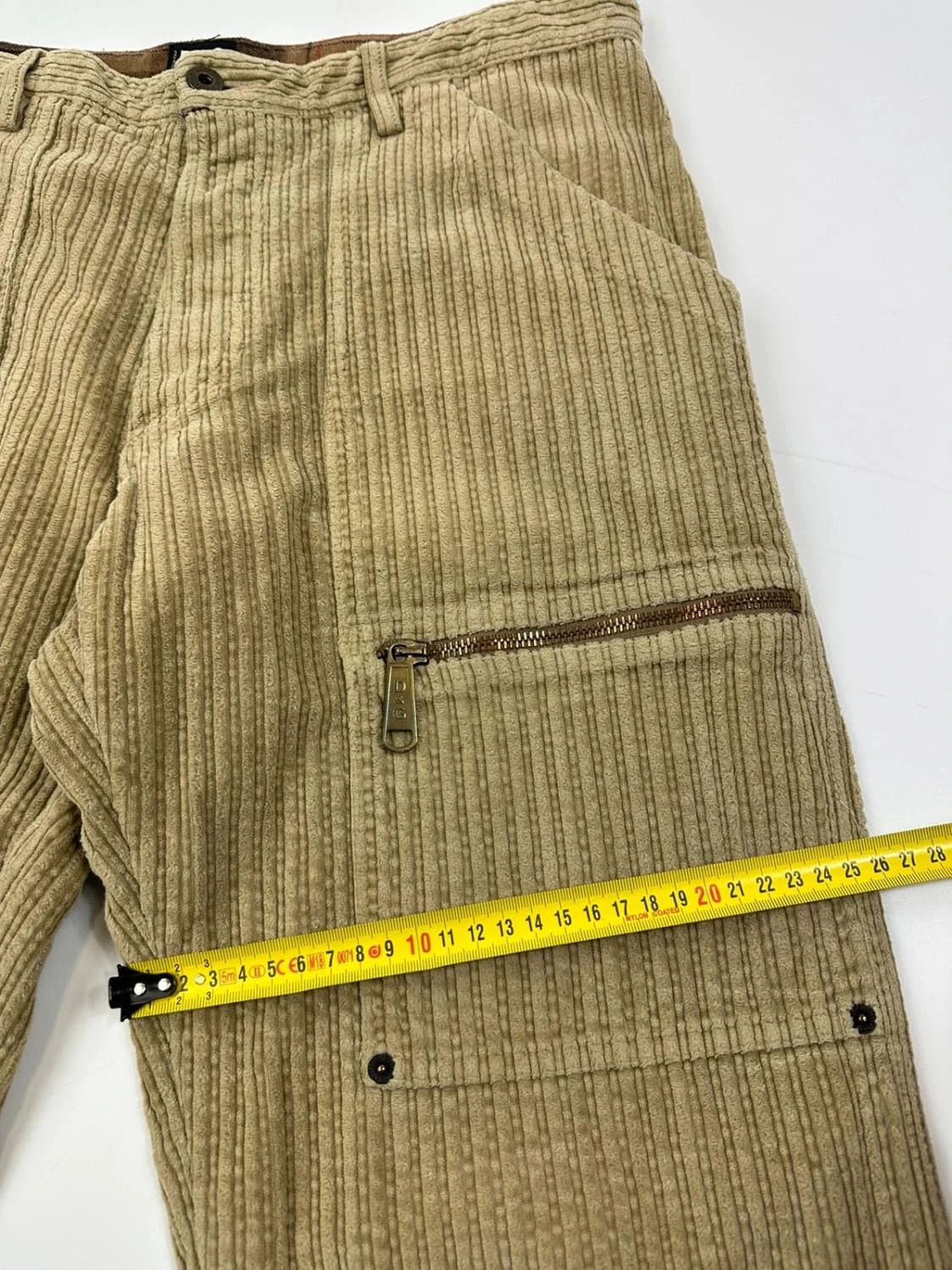 Dolce & Gabbana Dolce Gabbana 00´’s Corduroy Cargo Pants Size US 38 / EU 54 - 9 Thumbnail