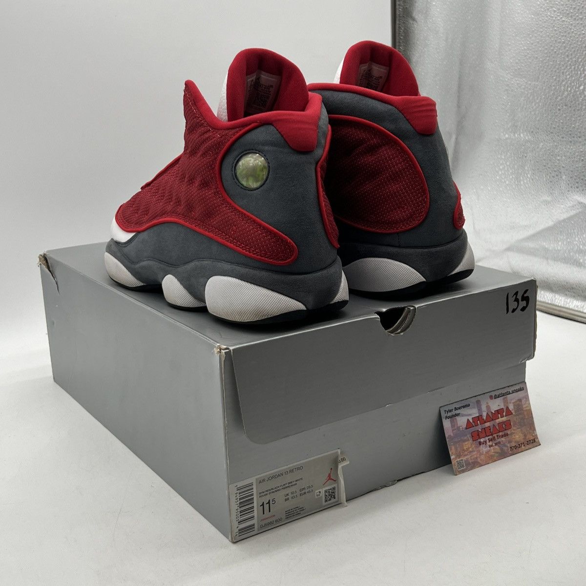 Jordan Brand Air Jordan 13 red flint Size US 11.5 / EU 44-45 - 4 Thumbnail