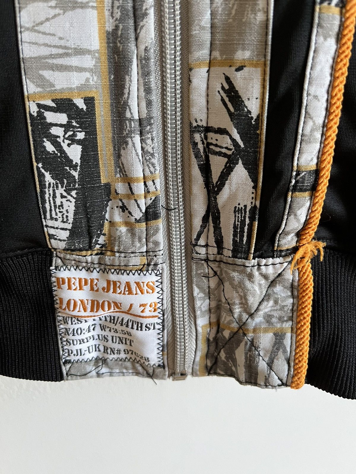 Japanese Brand × Pepe Jeans Y2K Pepe Jeans Zip SS JERSEY Japanese Style Size US M / EU 48-50 / 2 - 7 Thumbnail