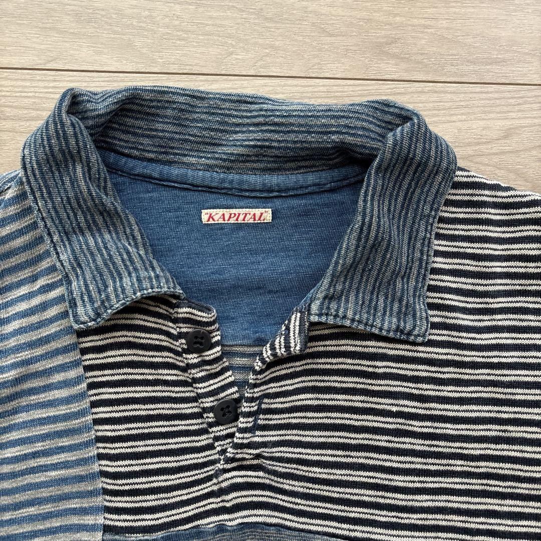 Kapital Polo Shirt Size US L / EU 52-54 / 3 - 3 Thumbnail