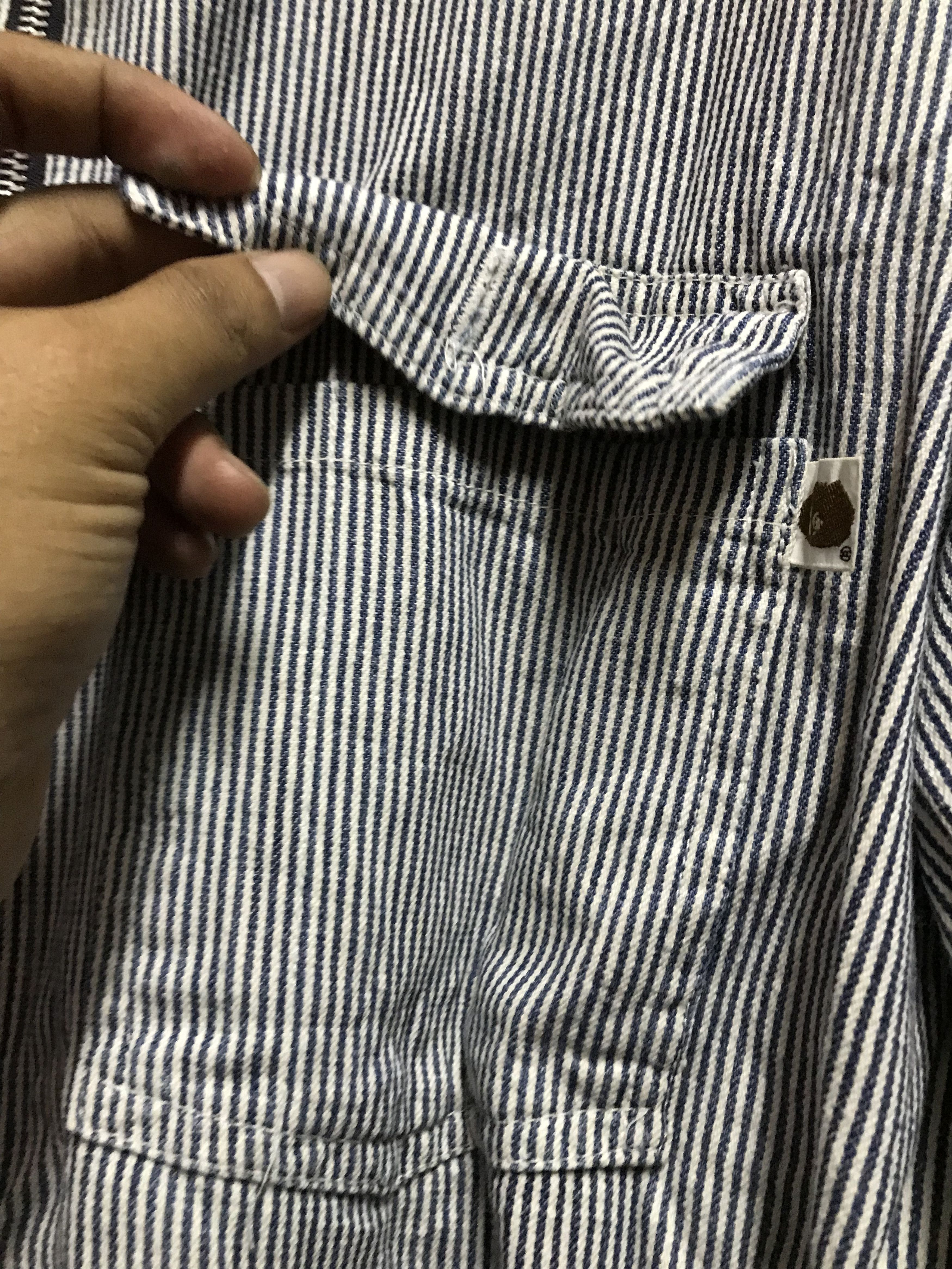 Post Overalls Post Overalls X Bape Half zipper Size US XL / EU 56 / 4 - 7 Thumbnail