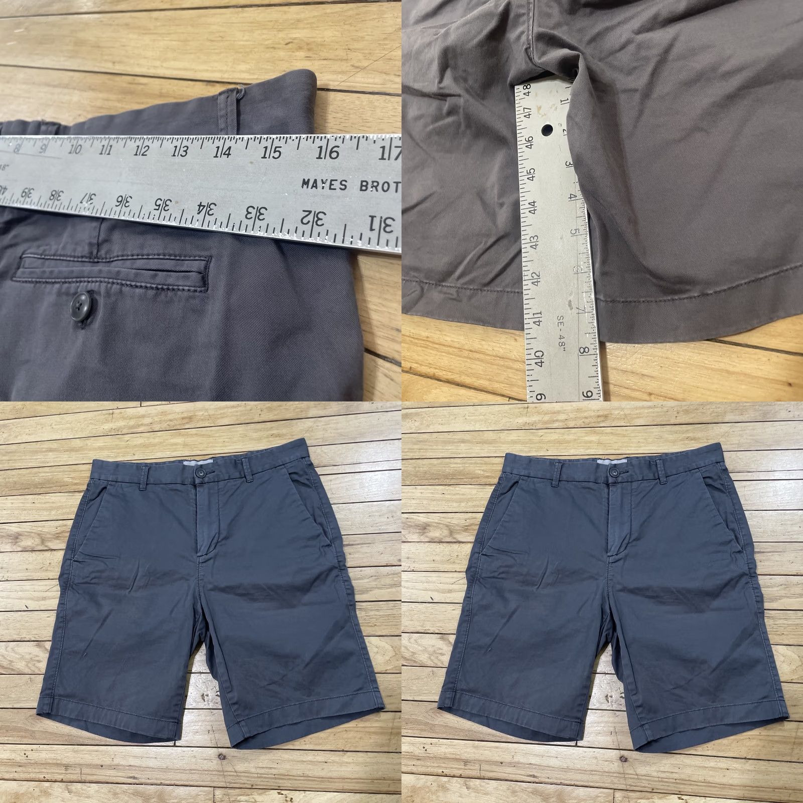 Everlane Everlane Shorts Men S 30 Gray Chino Classic Essential Beach Preppy 30x8 mens Size US 30 / EU 46 - 8 Thumbnail