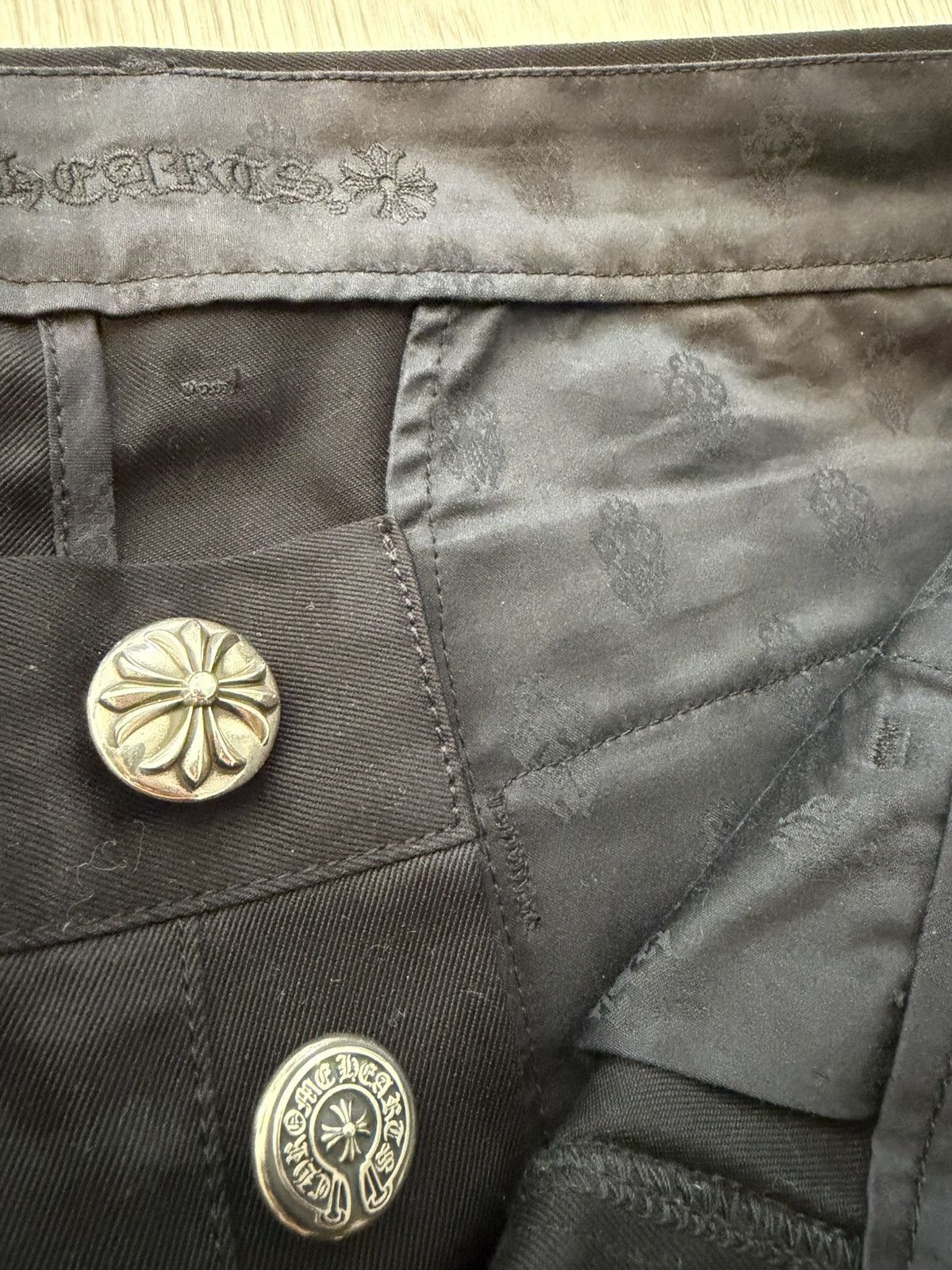 Chrome Hearts Chrome Hearts Flare Richard Cut Chino Pants Size US 36 / EU 52 - 4 Thumbnail