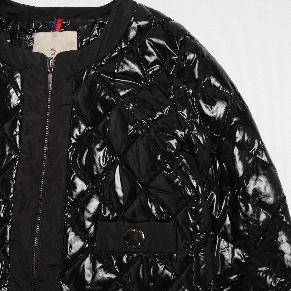 Moncler Moncler Baiel Coat Jacket Quilted Black Polyamide Nylon Size S / US 4 / IT 40 - 7 Thumbnail