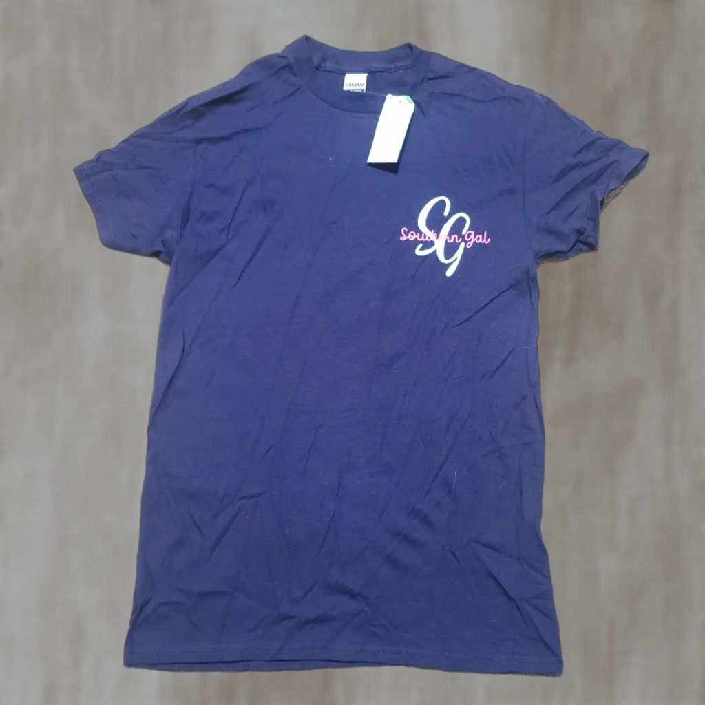 Vintage NEW Southern Gal Shirt Women's S Small Purple Stay Wild Flower Short Sleeve Shirts Womens S Purple Stay Wild Flower Short Sleeve Shirt Size S / US 4 / IT 40 - 1 Thumbnail