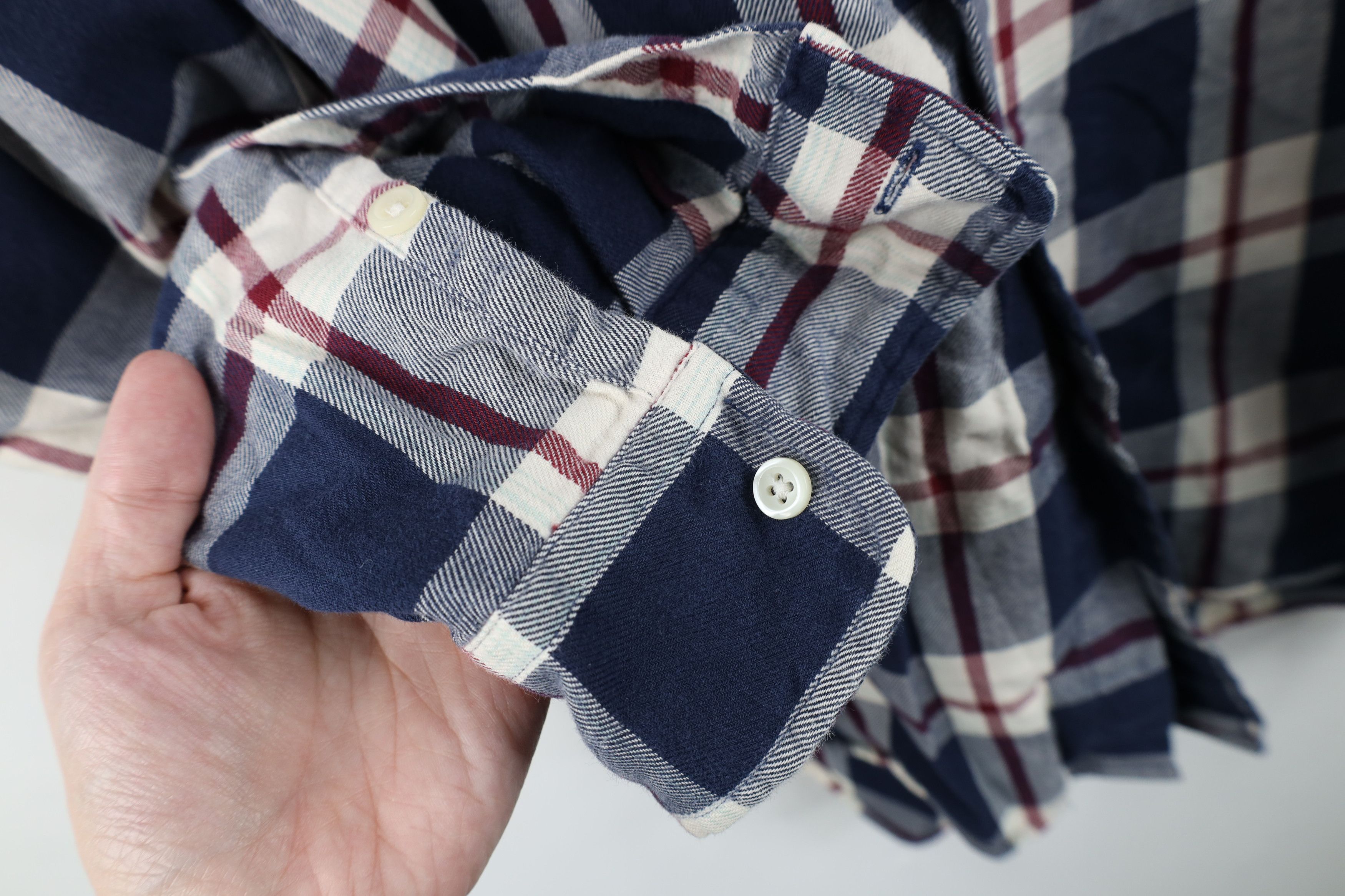Polo Ralph Lauren Vintage 90s Ralph Lauren Flannel Collared Button Shirt USA Size US L / EU 52-54 / 3 - 5 Thumbnail