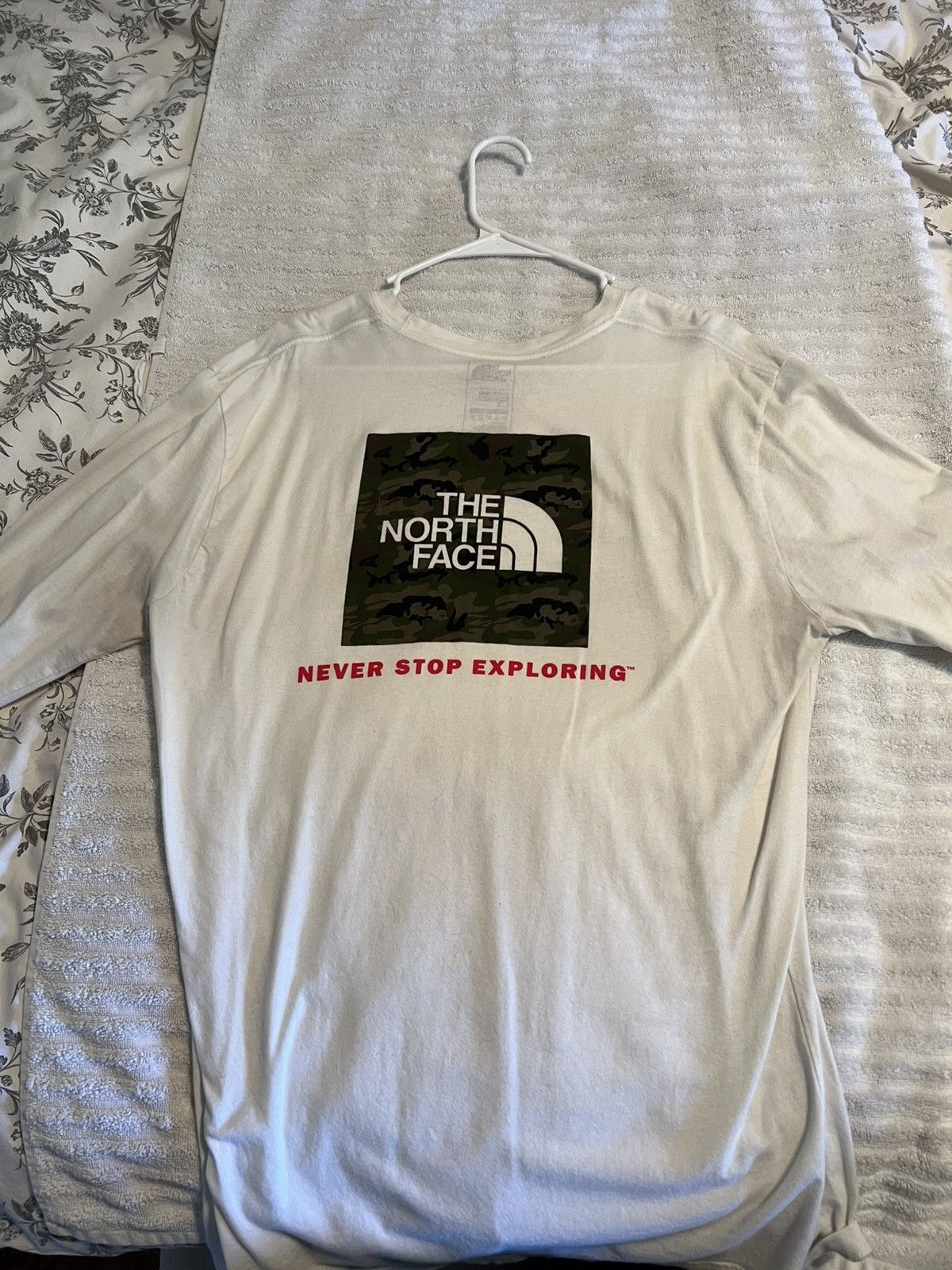 The North Face North Face Longsleeve tshirt, White Size US L / EU 52-54 / 3 - 5 Thumbnail