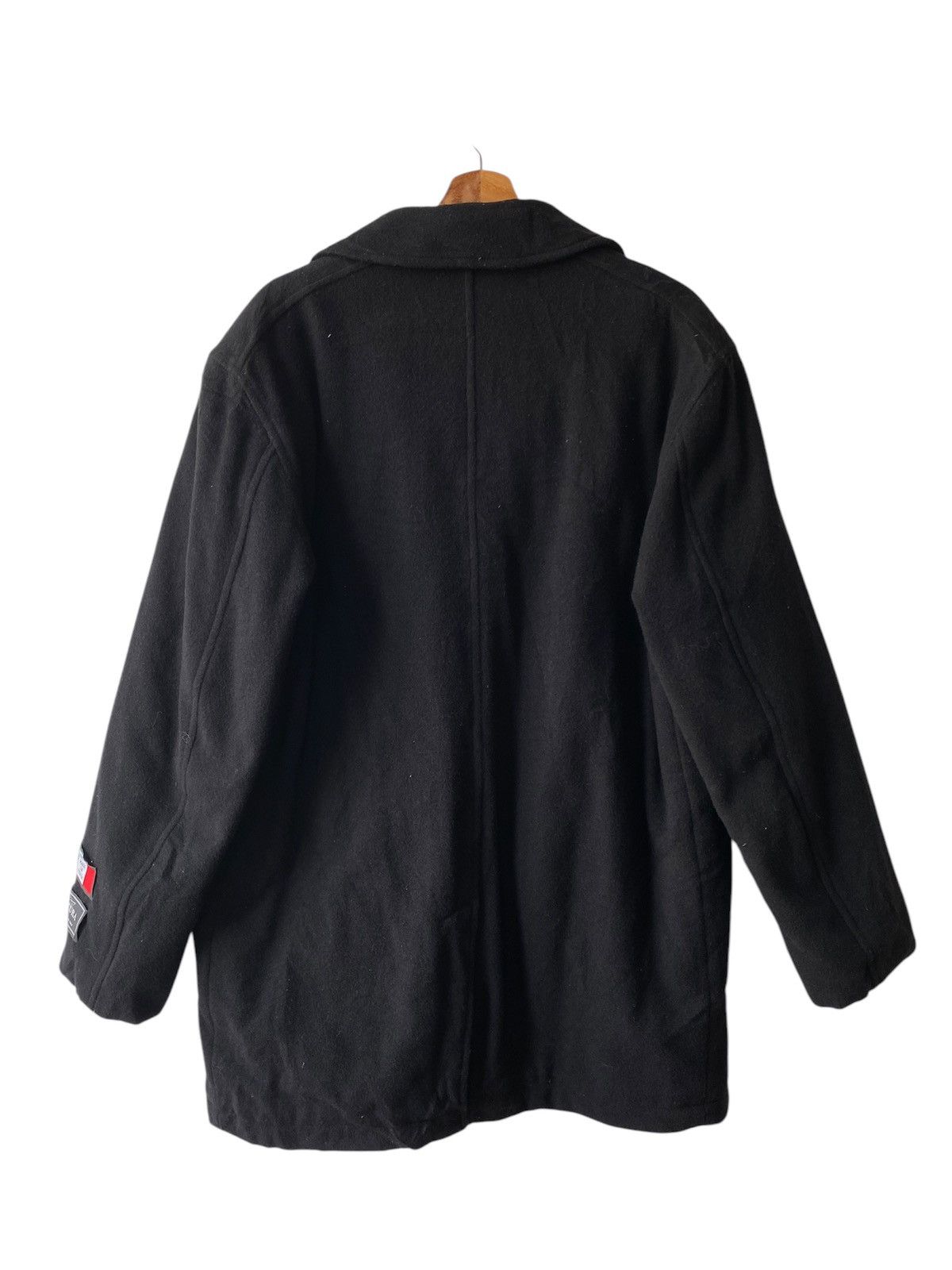 Comme des Garcons × Japanese Brand Vintage D’Homme A Homme Futura Fabric Italy Wool Coat Size US L / EU 52-54 / 3 - 2 Thumbnail