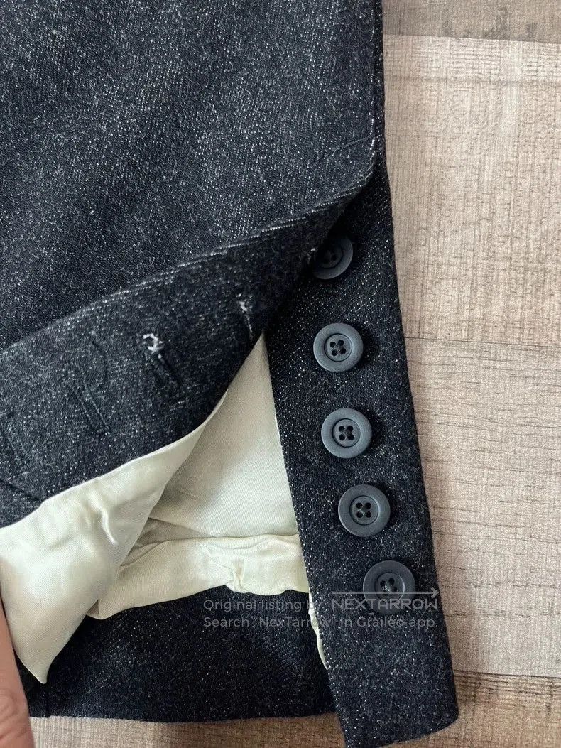 Rick Owens rick owens mastodon coat with paint design. Size US L / EU 52-54 / 3 - 6 Thumbnail