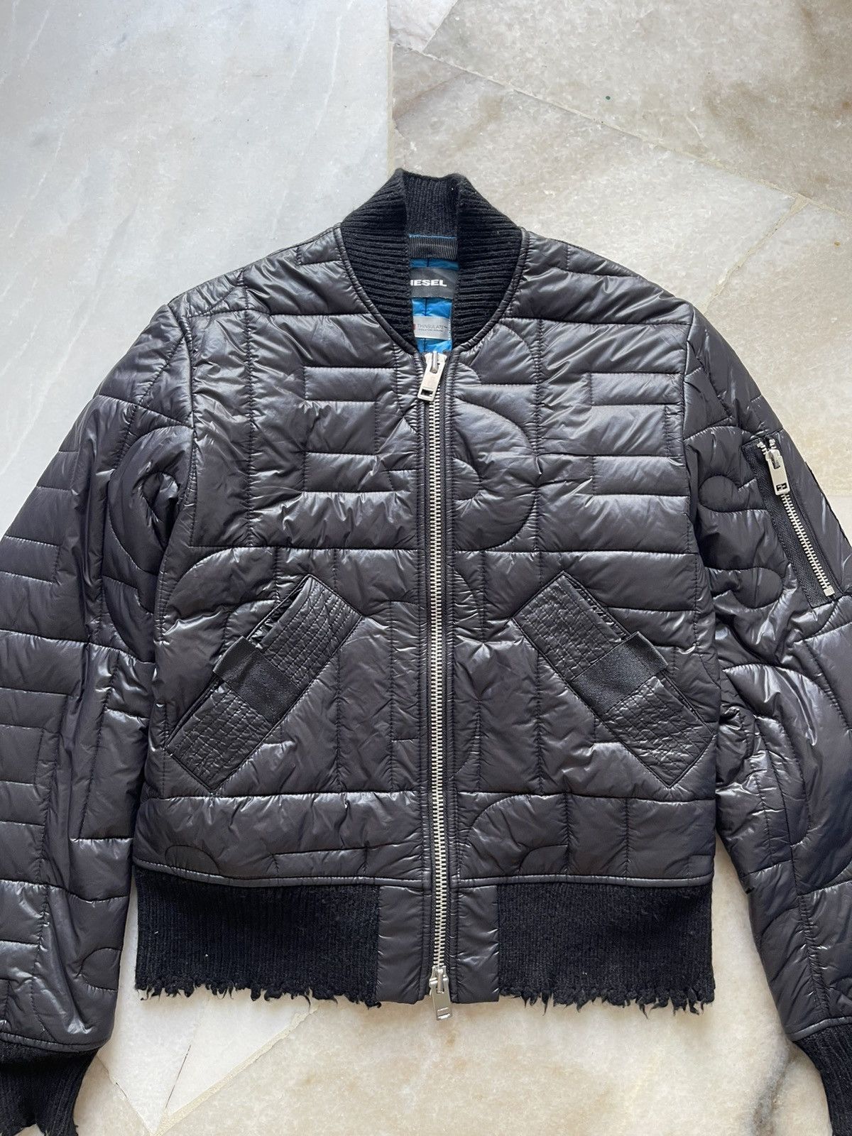 Diesel Diesel Puffer Bomber Jacket Size US XS / EU 42 / 0 - 7 Thumbnail