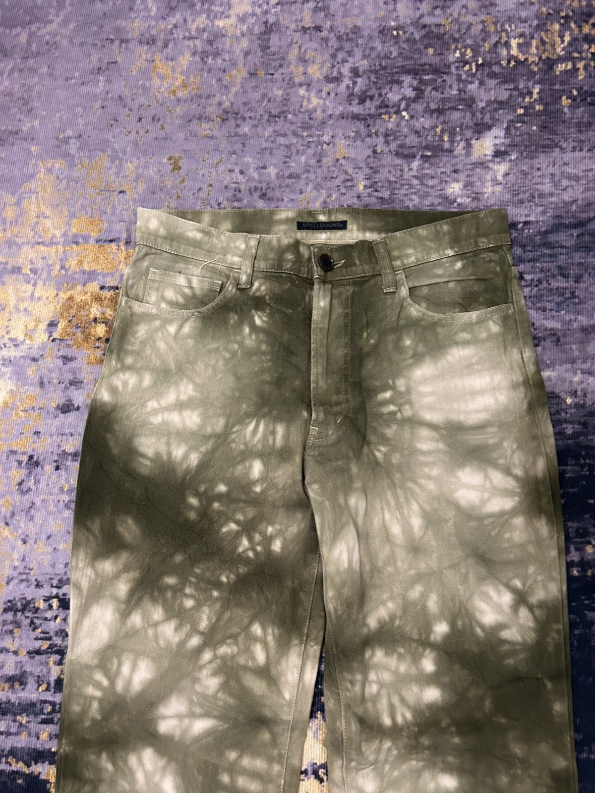Spellbound Spellbound Japan Tie Dye Leaf Pants Size US 32 / EU 48 - 5 Thumbnail