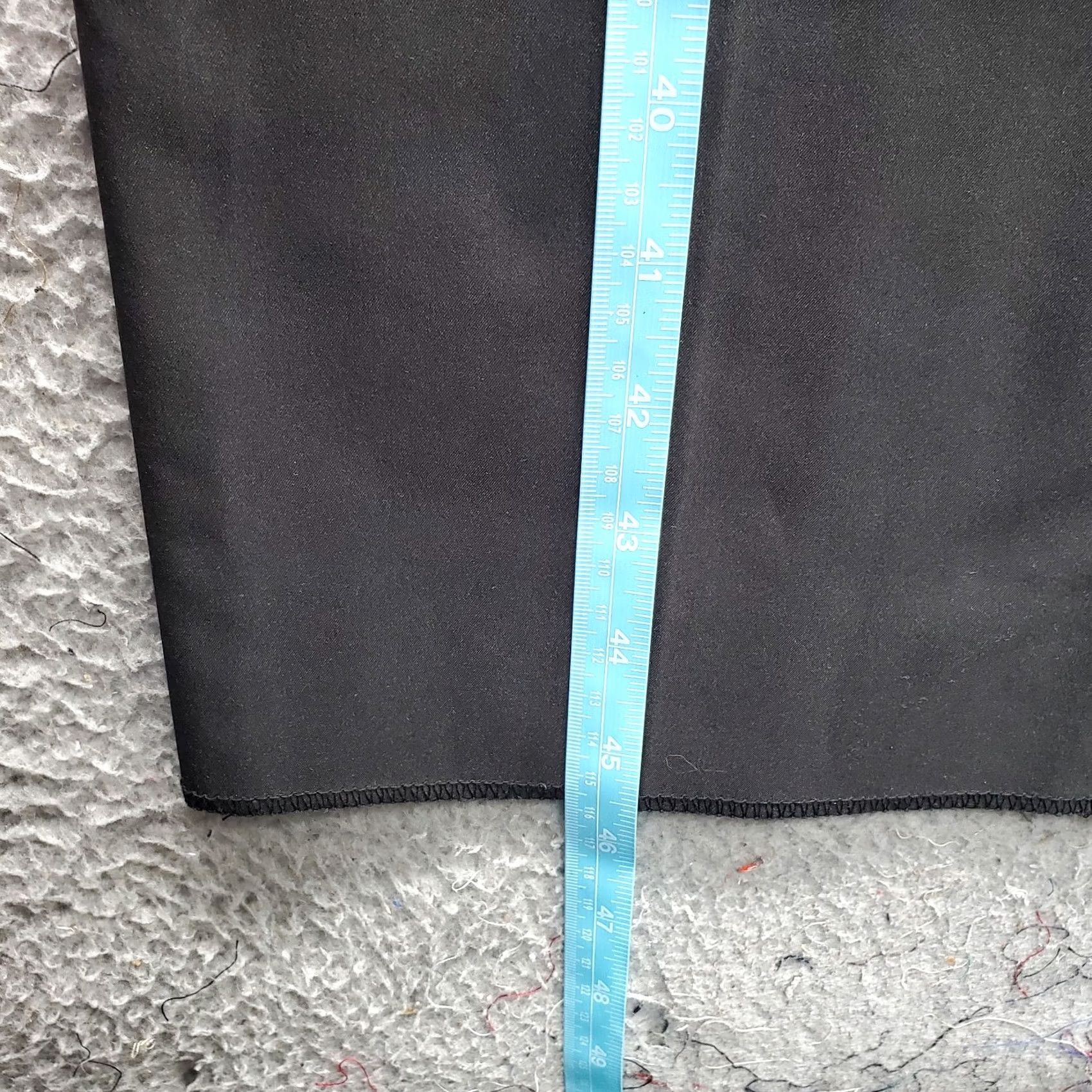 Vintage Greg Norman Mens Dress Pants 31 Black Pleated Front Straight Pants Mens Size 31 Black Size US 31 - 4 Thumbnail