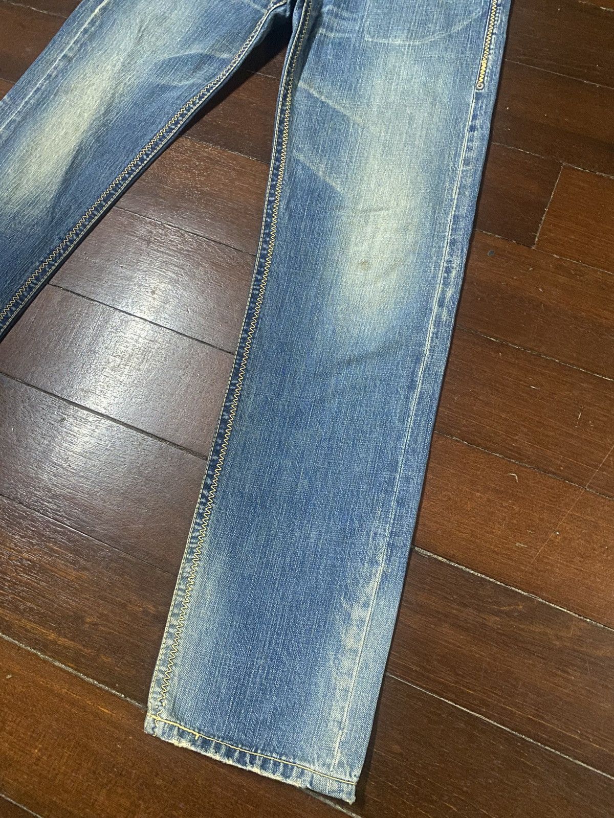 14th Addiction 💥💥 Japanes Brand keiji itakura made in japan Jeans Size US 33 - 4 Thumbnail