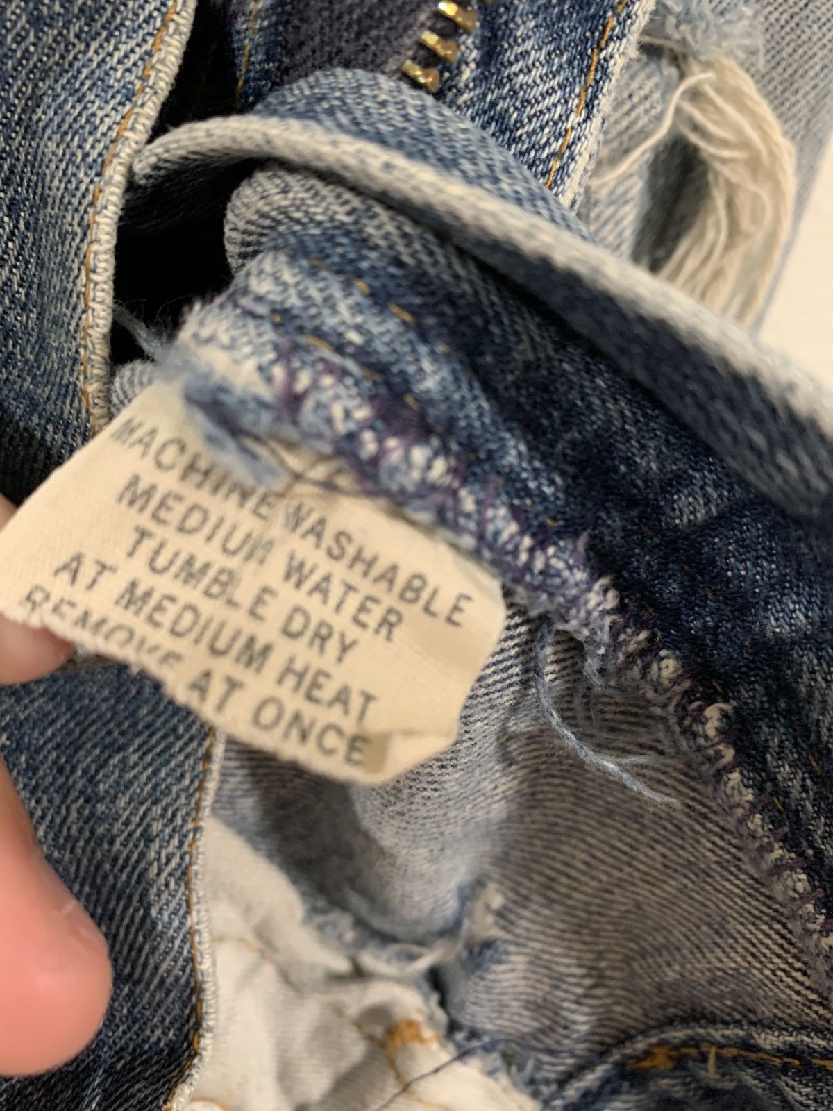 Levi's 70"s distressed flared levi orange tabs Size US 29 - 5 Thumbnail