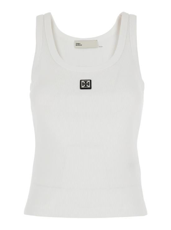 Tory Burch TORY BURCH Women Tops 165173047 White Size M / US 6-8 / IT 42-44 - 1 Thumbnail