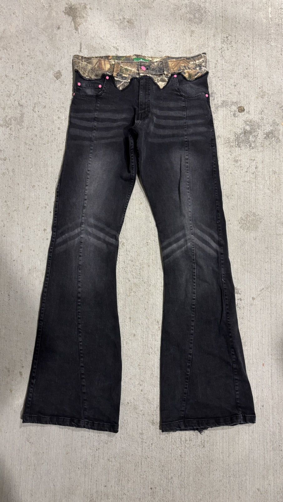 Other Wrstwrstwrst Camo Denim Size US 36 / EU 52 - 1 Thumbnail