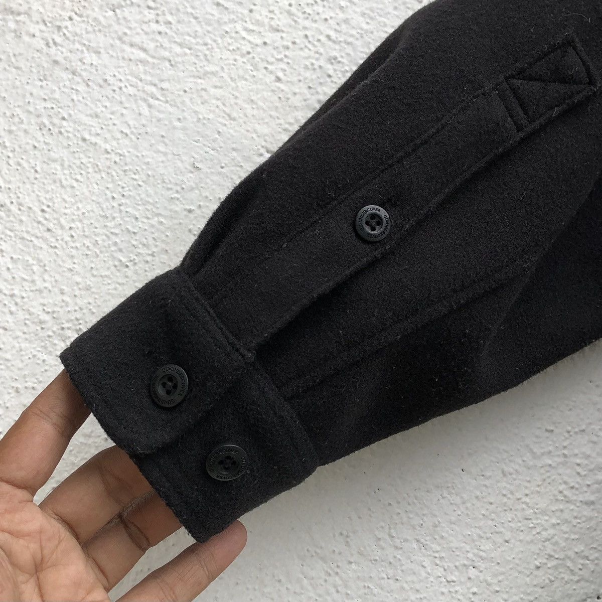 Undercover Undercover x Uniqlo GU Knit Melton Long Shirt Black Men’s Size US L / EU 52-54 / 3 - 19 Thumbnail